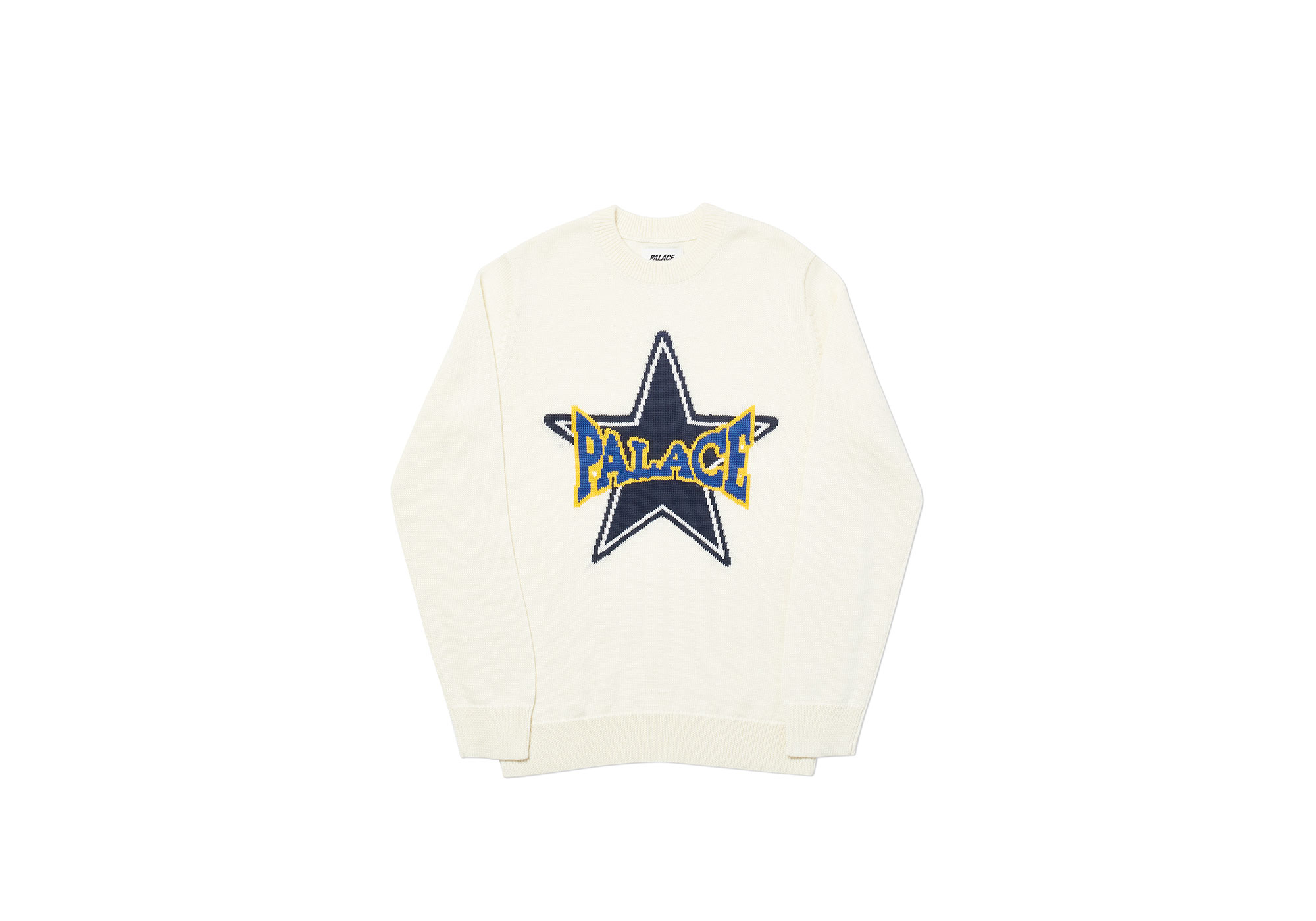 【美品・希少】 PALACE STAR KNIT クルーネックセーター パレス