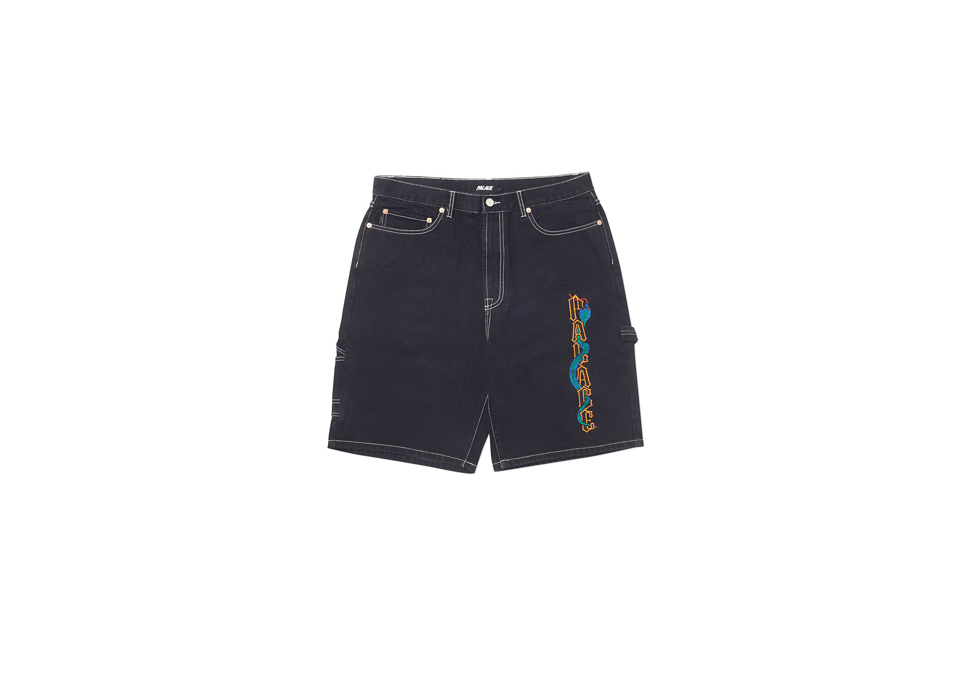 Palace Maharishi Baggy Denim Short Indigo Men's - SS25 - US