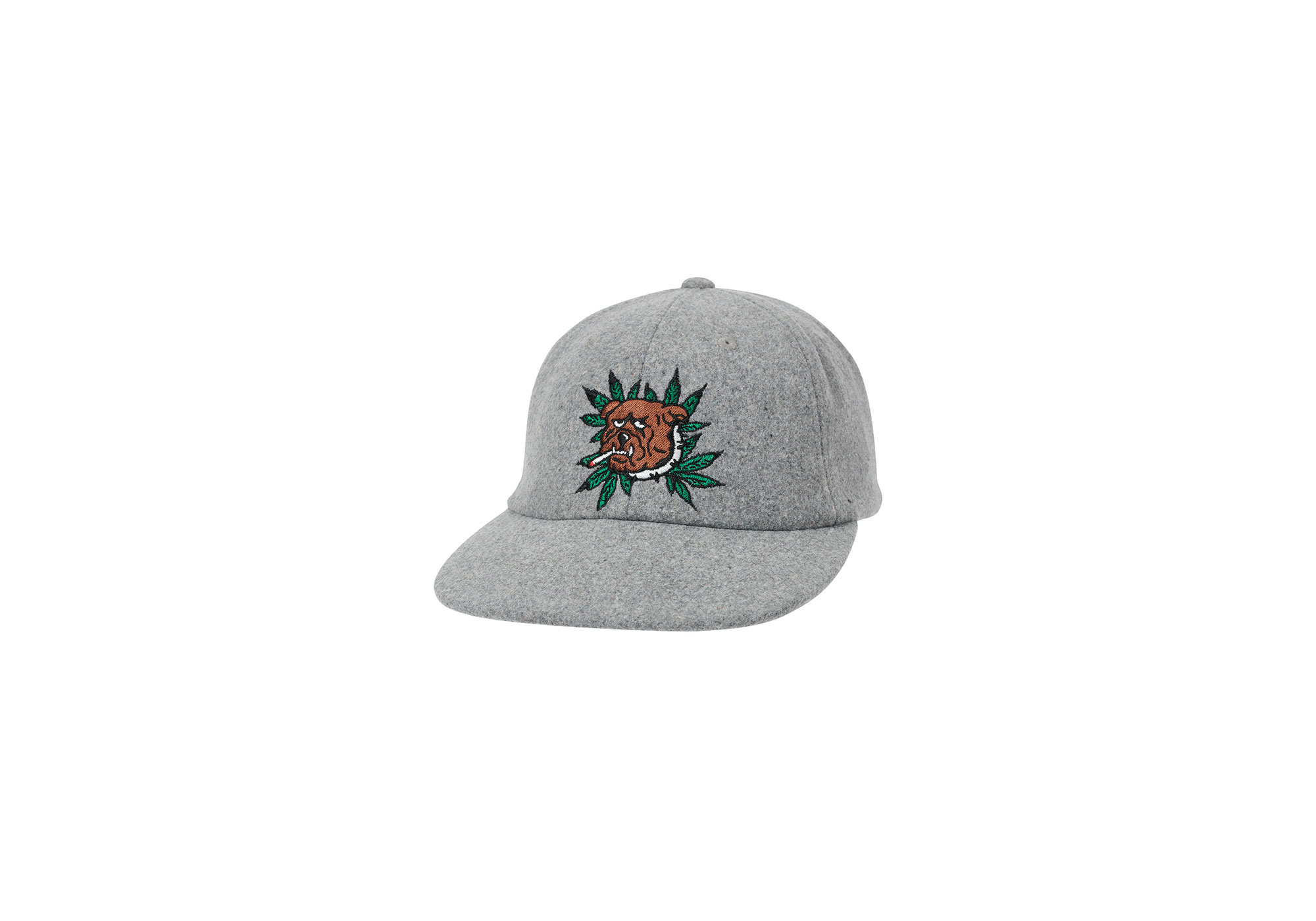 帽子 Palace Weed Bulldog Wool 6-Panel Palace Weed Bulldog Wool 6-Panel Black - FW20 - US