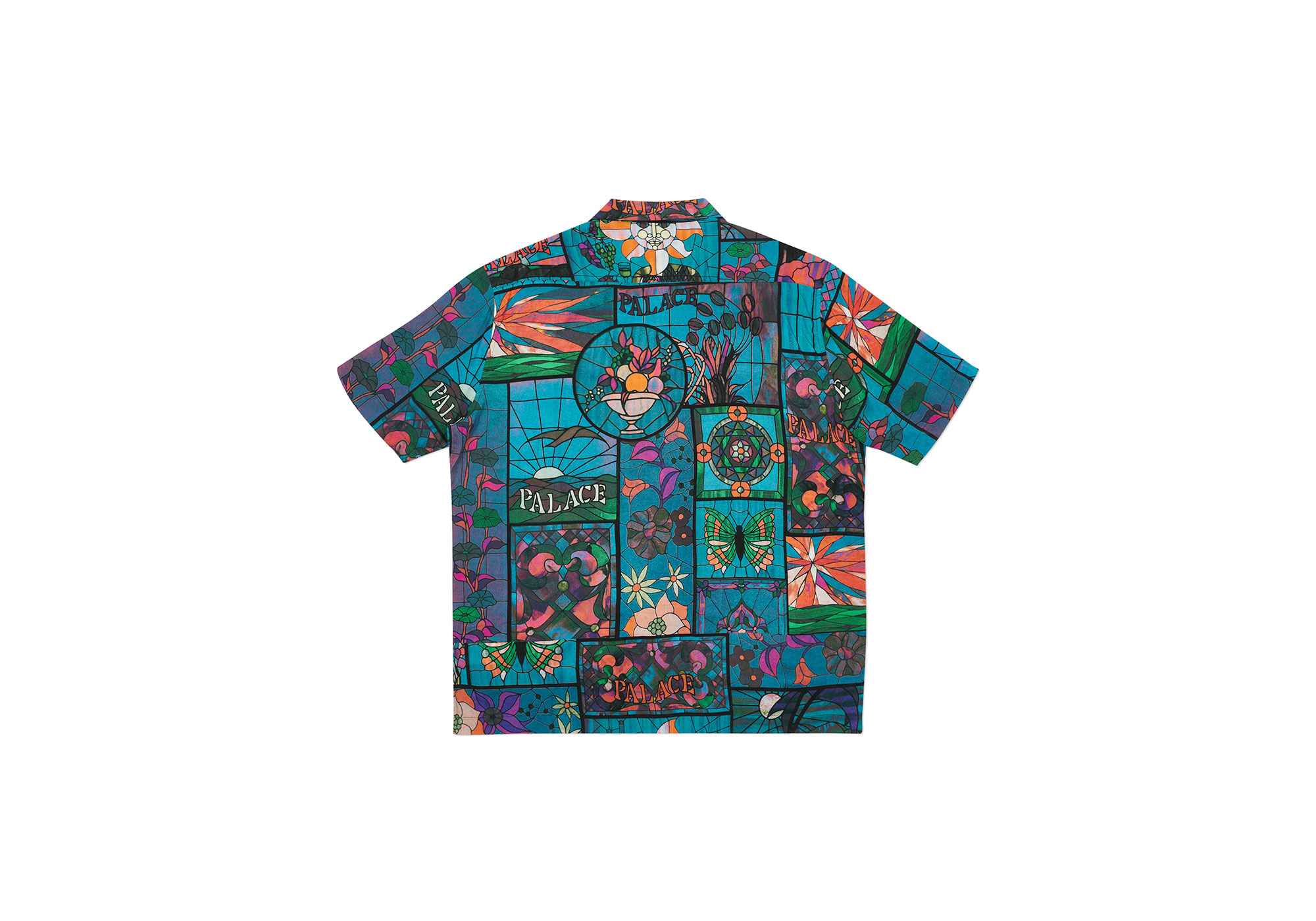 トップス PALACE skateboards MUCHAS GLASSIAS shirt Palace Muchas Glassias Shirt Blue Men's - FW20 - US