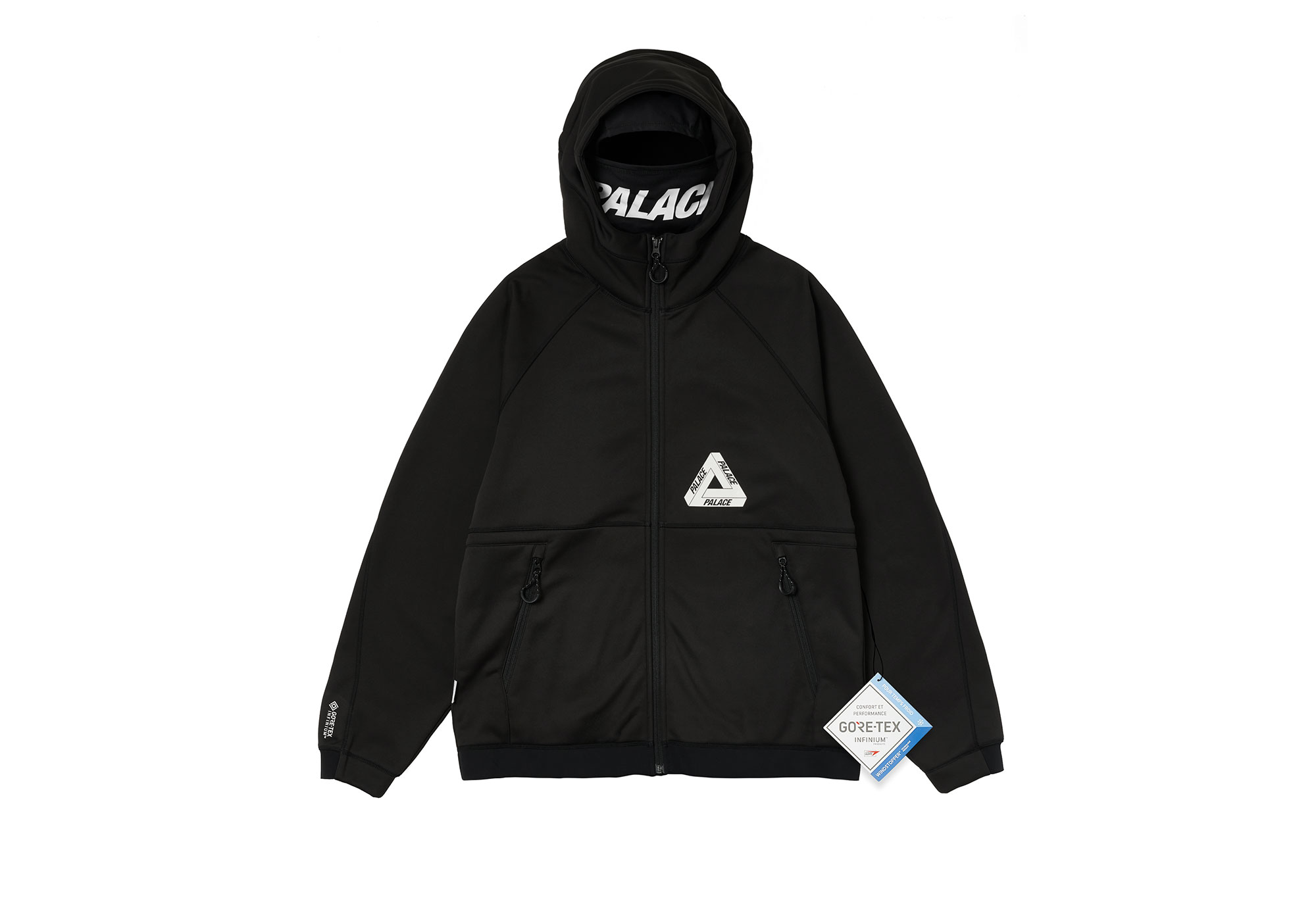 ジャケット・アウター PALACE SOFT JACKET BLACK PALACE GORE-TEX MASKED SOFT SHELL JACKET | PALACE SKATEBOARDS