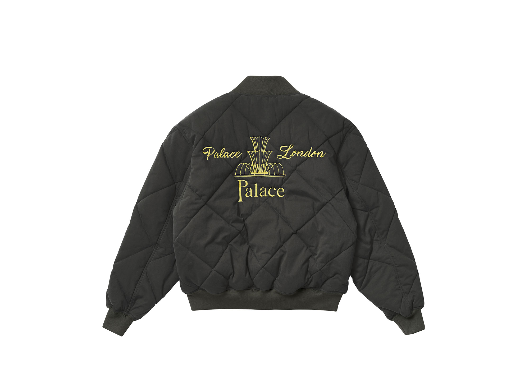 PALACE CORD BOMBER BLACK L ジャケット Palace Cord Bomber Black - Autumn 2021 - Palace Community