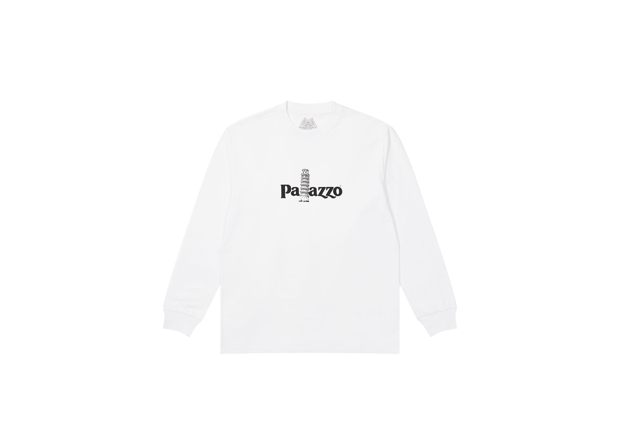 【PALPAL】 PALPAL LOGO L/S TEE White Buy Palm Angels Double Logo Over Long-Sleeve Tee 'White