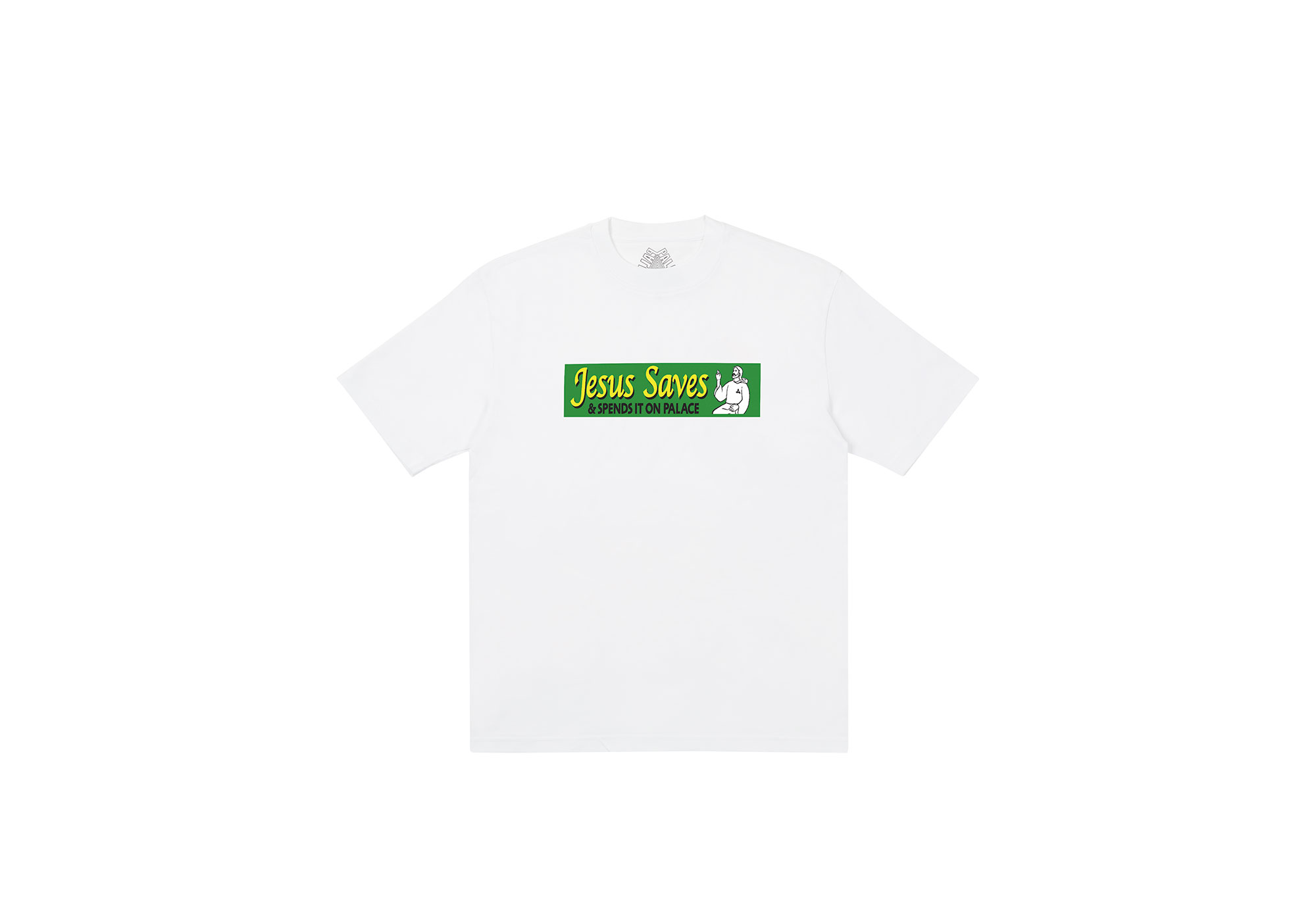 JESUS SAVES T-SHIRT | PALACE SKATEBOARDS