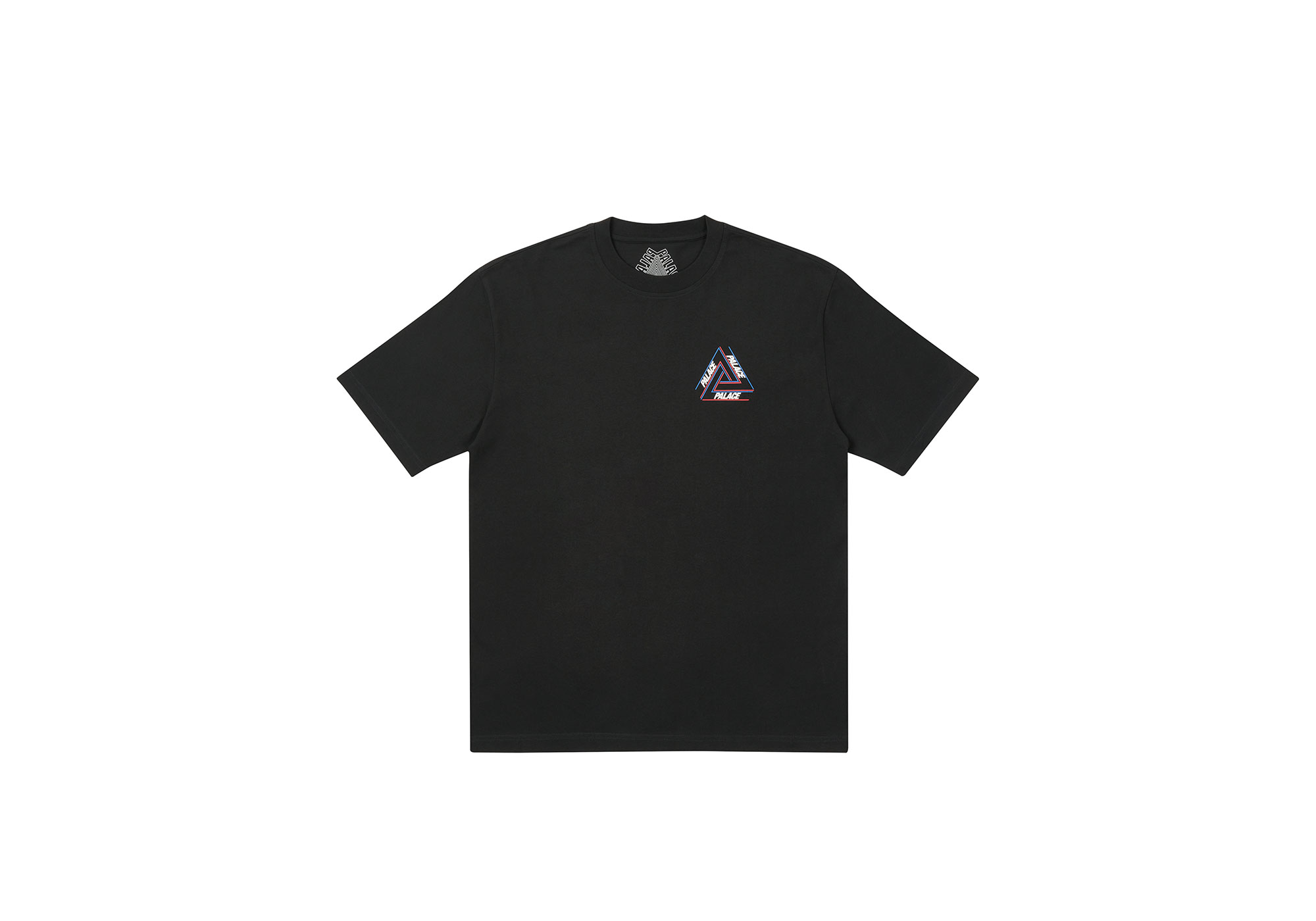 Tシャツ・カットソー Palace Basically A Tri-Ferg T-Shirt TEE SS 21 2021 Palace Basically A Tri-Ferg T-shirt Black Men's - SS21 - US