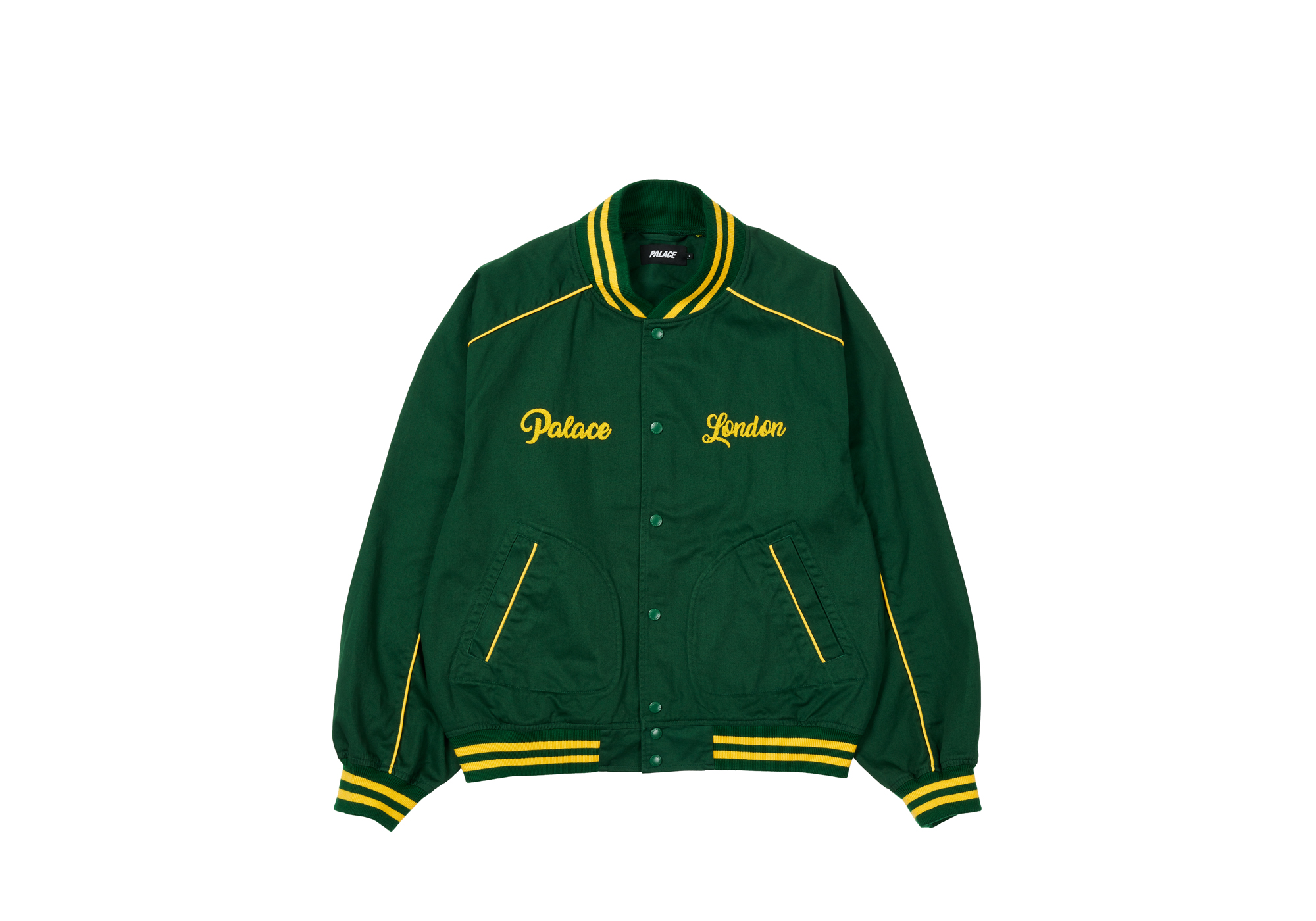 ジャケット・アウター Palace Chain Stitch Bomber Jacket 中古・古着通販】PALACE (パレス) ブルゾン 21SS CHAIN STITCH