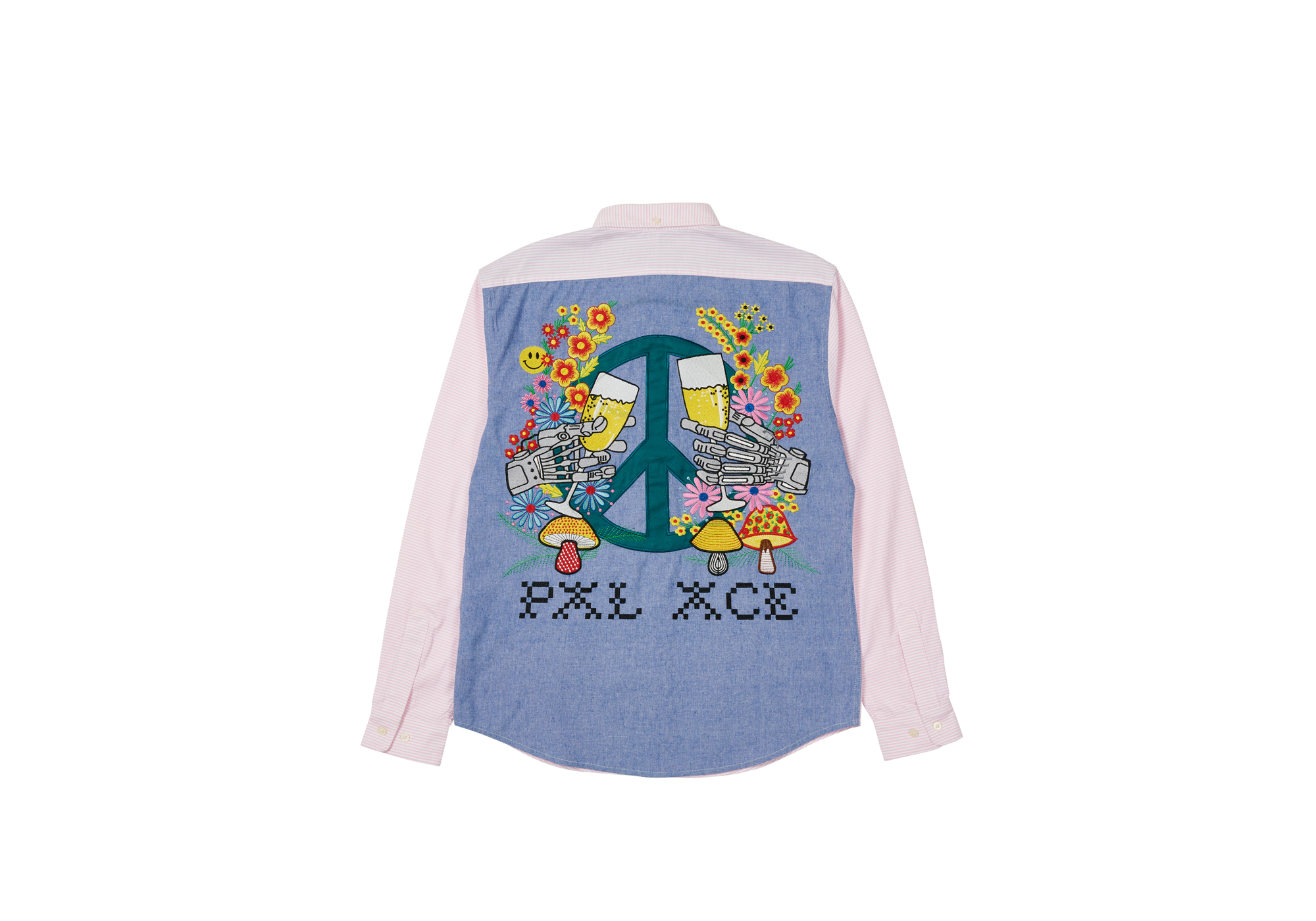 Kartoon 新品Palace HIPPY SALUTE BILLFOL Palace Hippy Salute Wallet Multicolor Men's - SS21 - US