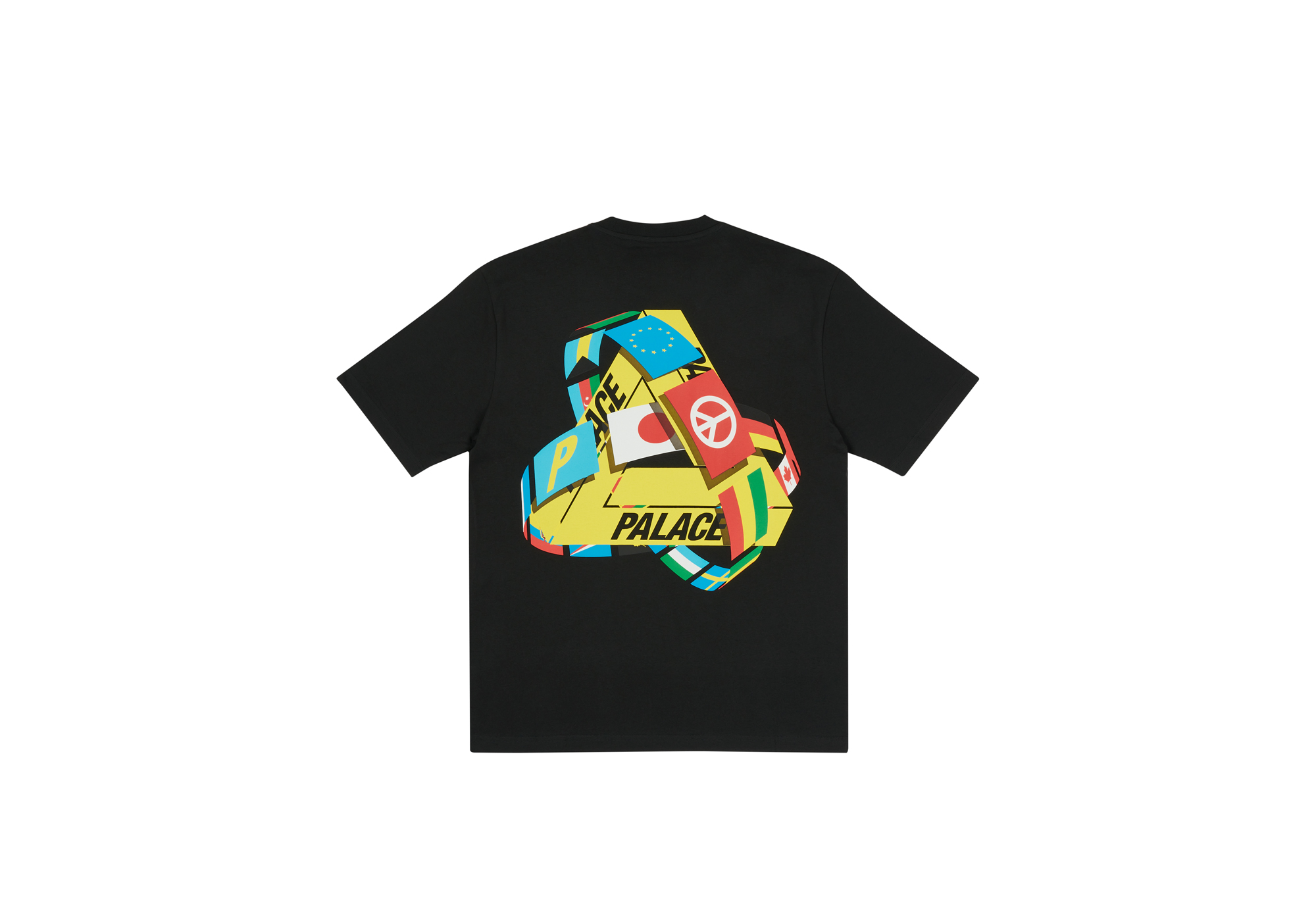 TRI-FLAG T-SHIRT | PALACE SKATEBOARDS