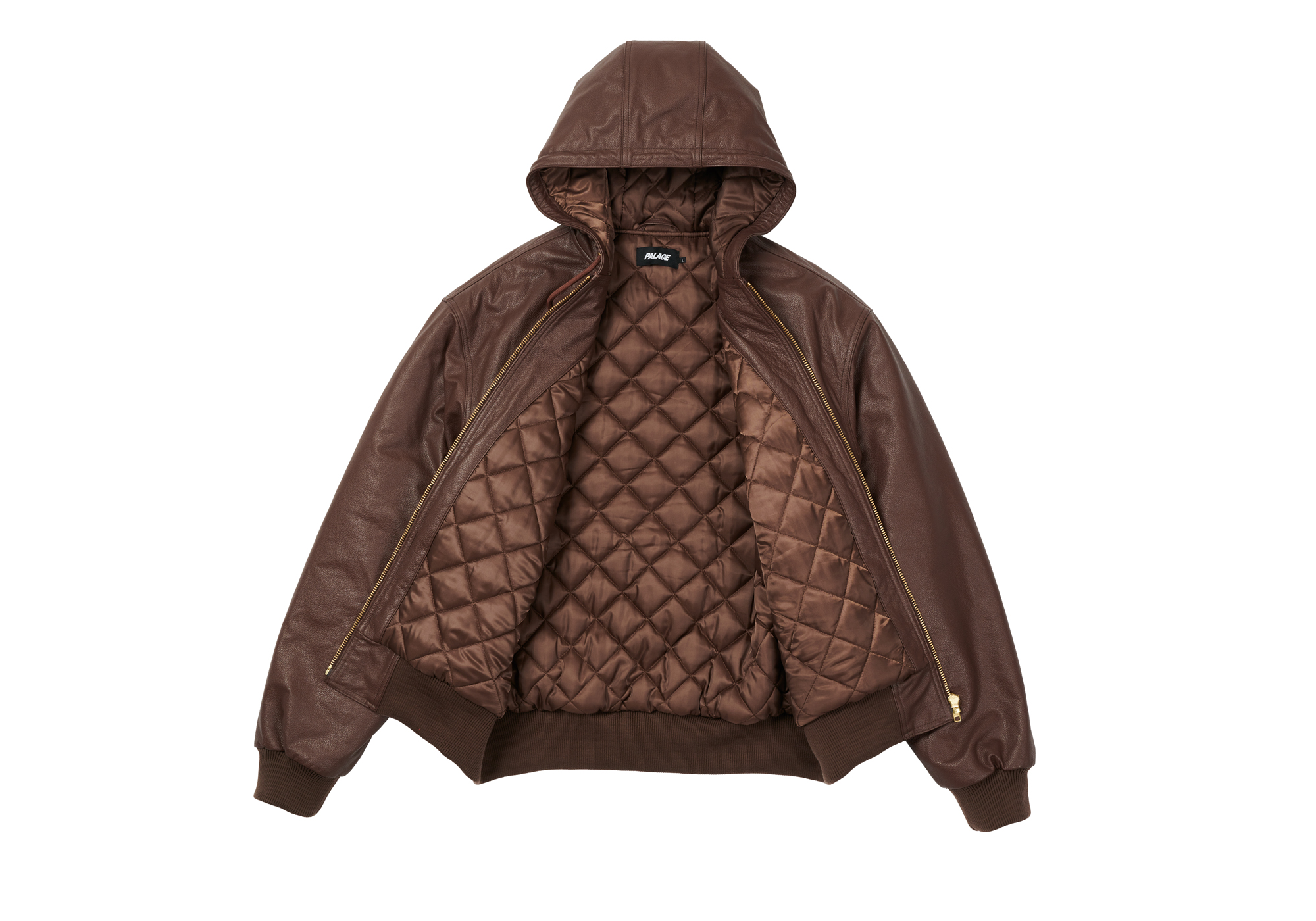 PALACE Leather Bossy Jacket パレスsupreme Palace Leather Bossy Jacket Black メンズ - FW21 - JP