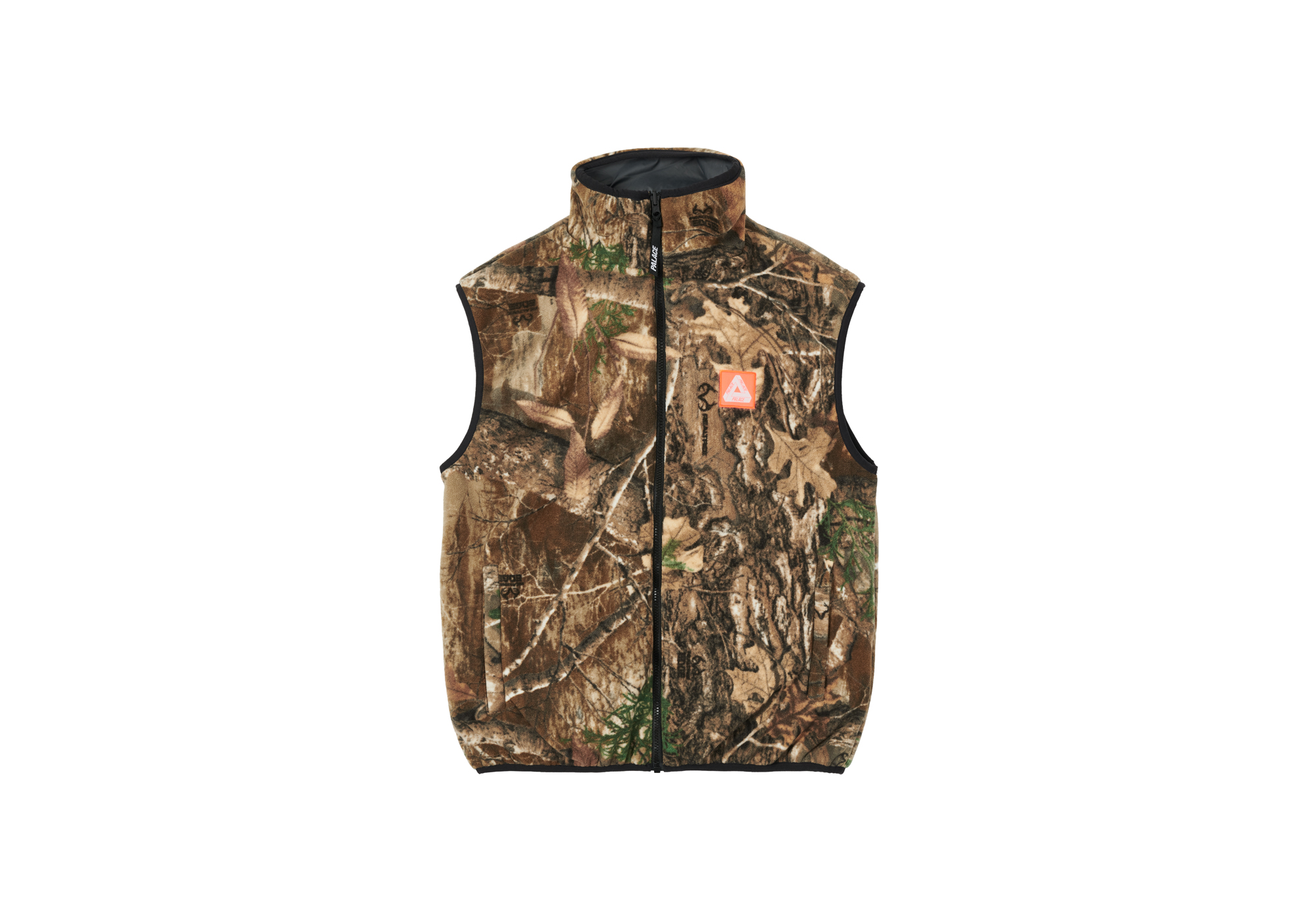 palace real tree fleece vest XLサイズ REALTREE FLEECE REVERSIBLE VEST | PALACE SKATEBOARDS