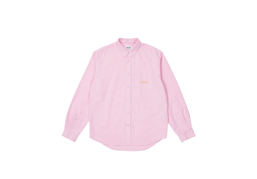palace dress shirt Palace Oxford Shirt 'Light Blue' P24SHT028