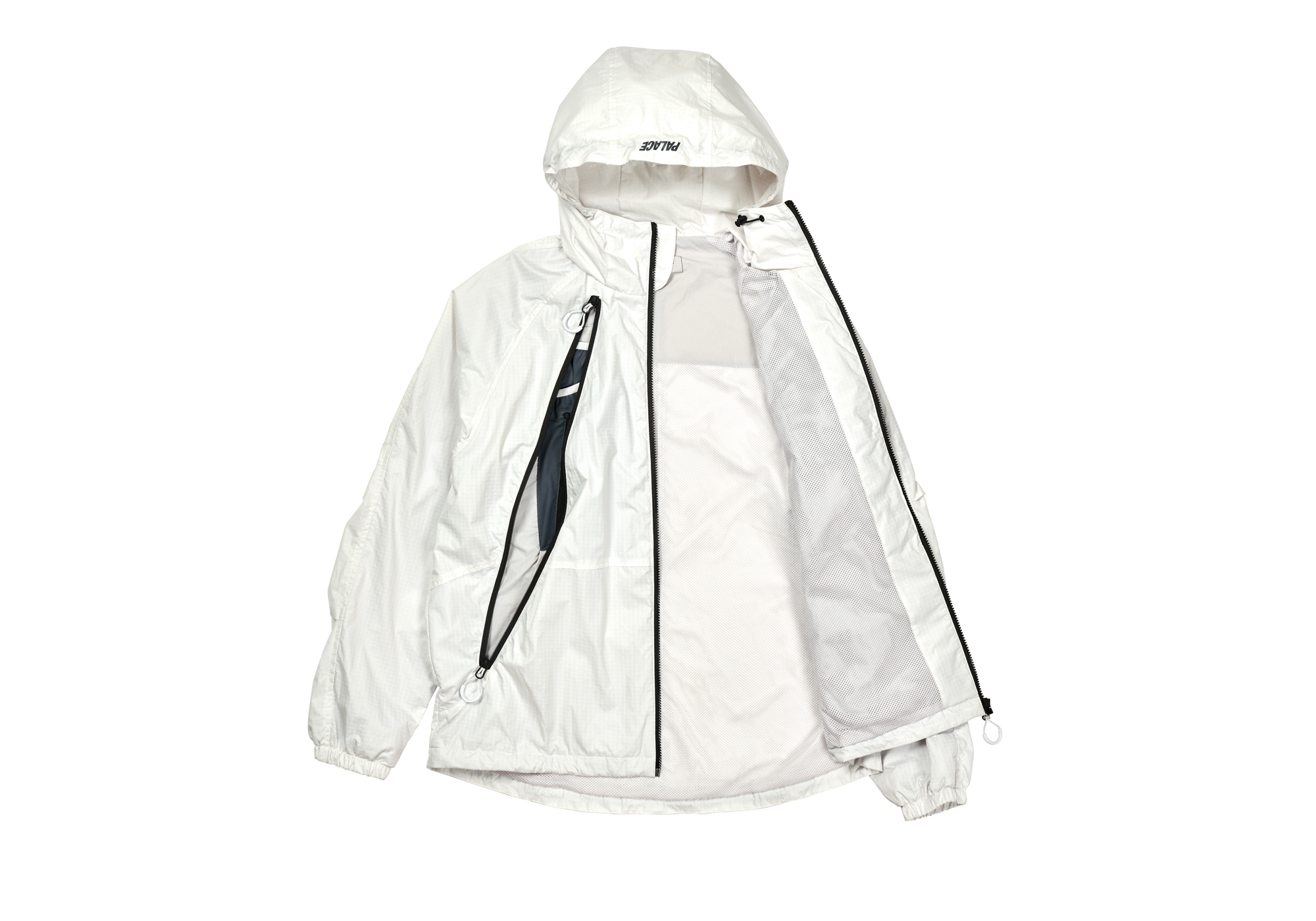 新品未使用 PALACE PALAMAT SHELL JACKET WHITE Palace Palamat Shell Jacket White Men's - SS24 - US