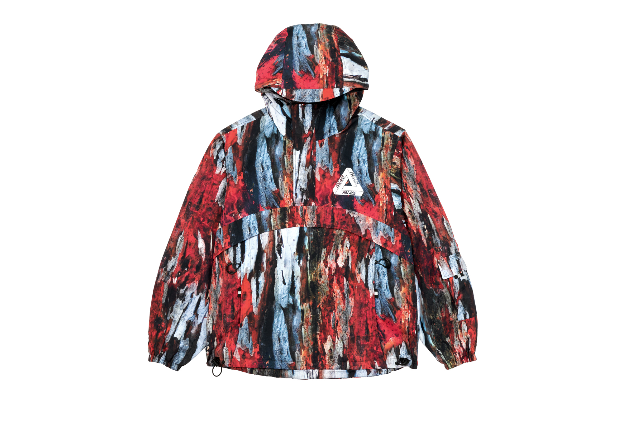Palace Utility Fleece Jacket Grey Men's - FW24 - US