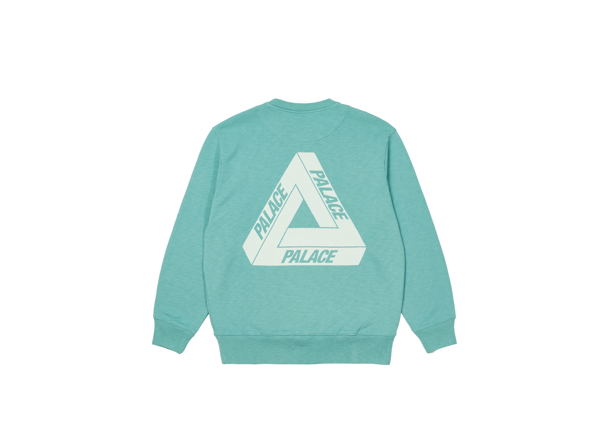Palace FW21 Slub Crew Sweater 'Orange' P21CS070