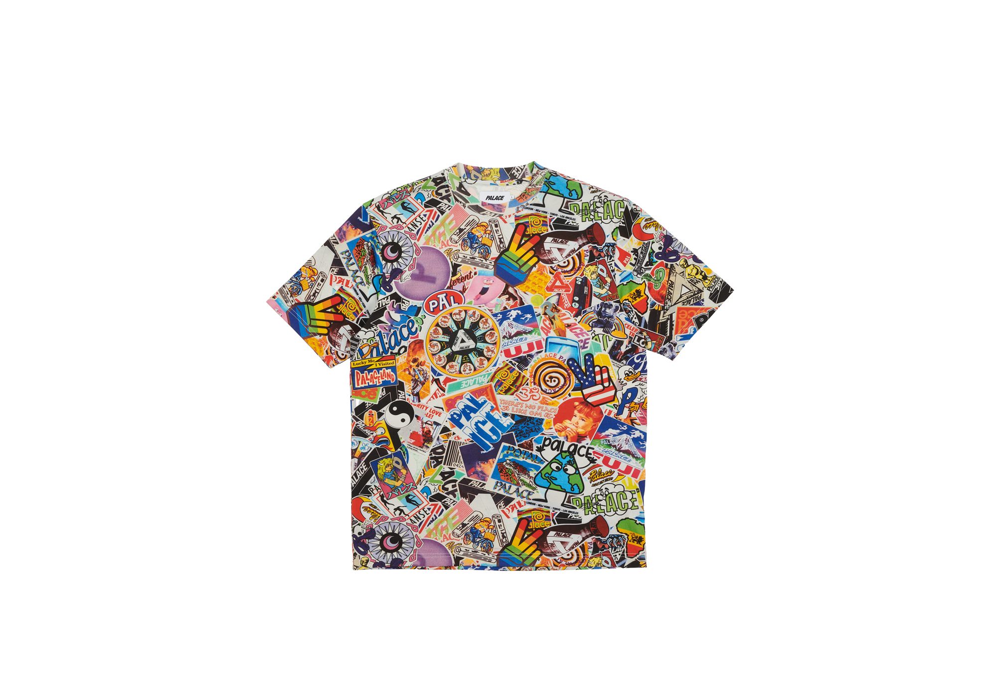送料無料！PALACE SKATEBOARDS STICKER PACK T SHIRT STICKER PACK T-SHIRT | PALACE SKATEBOARDS