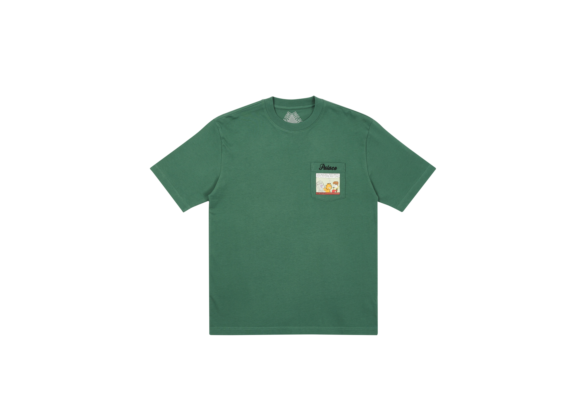 PALACE GARFIELD POCKET T-SHIRT | PALACE SKATEBOARDS