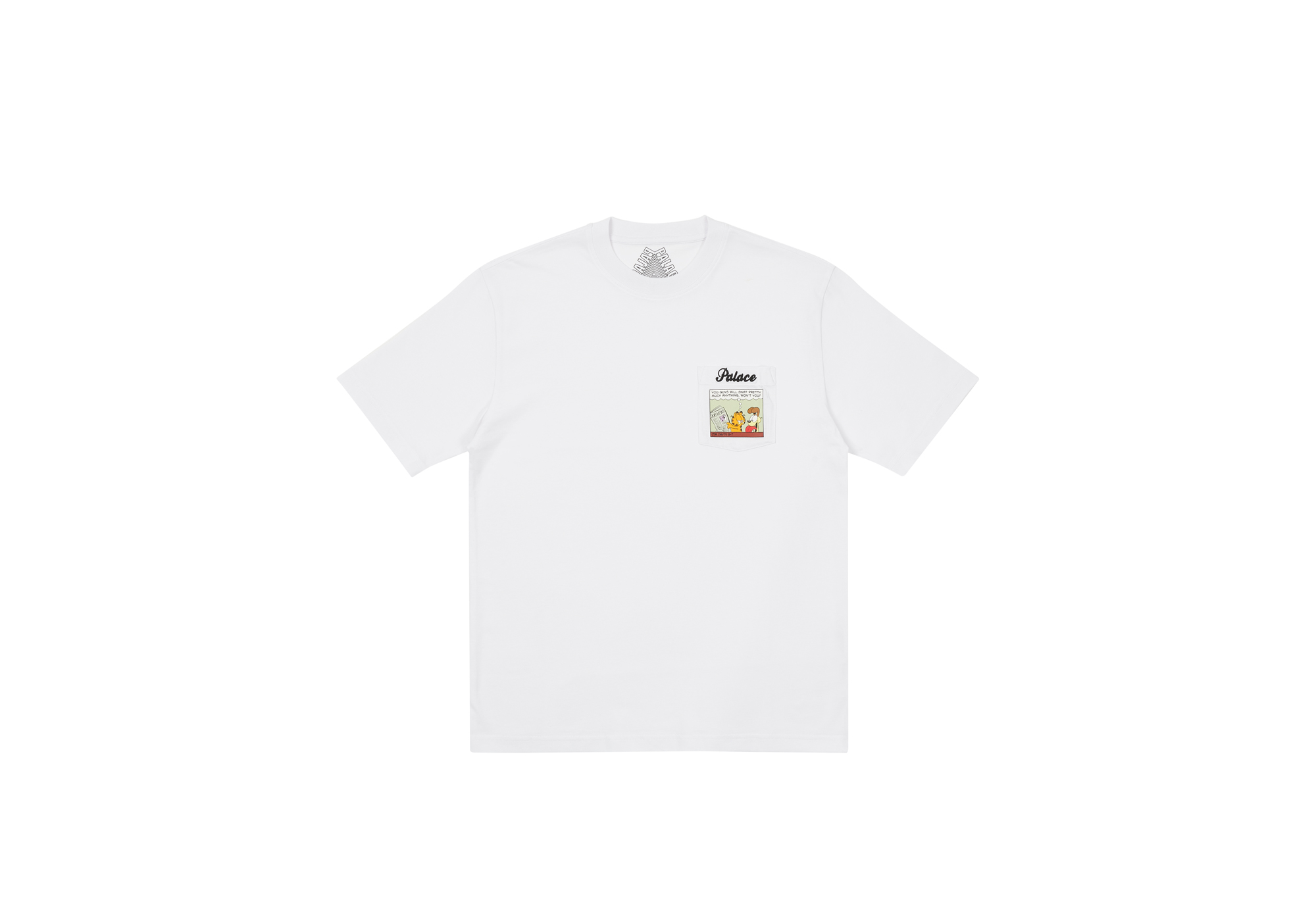 PALACE GARFIELD POCKET T-SHIRT | PALACE SKATEBOARDS
