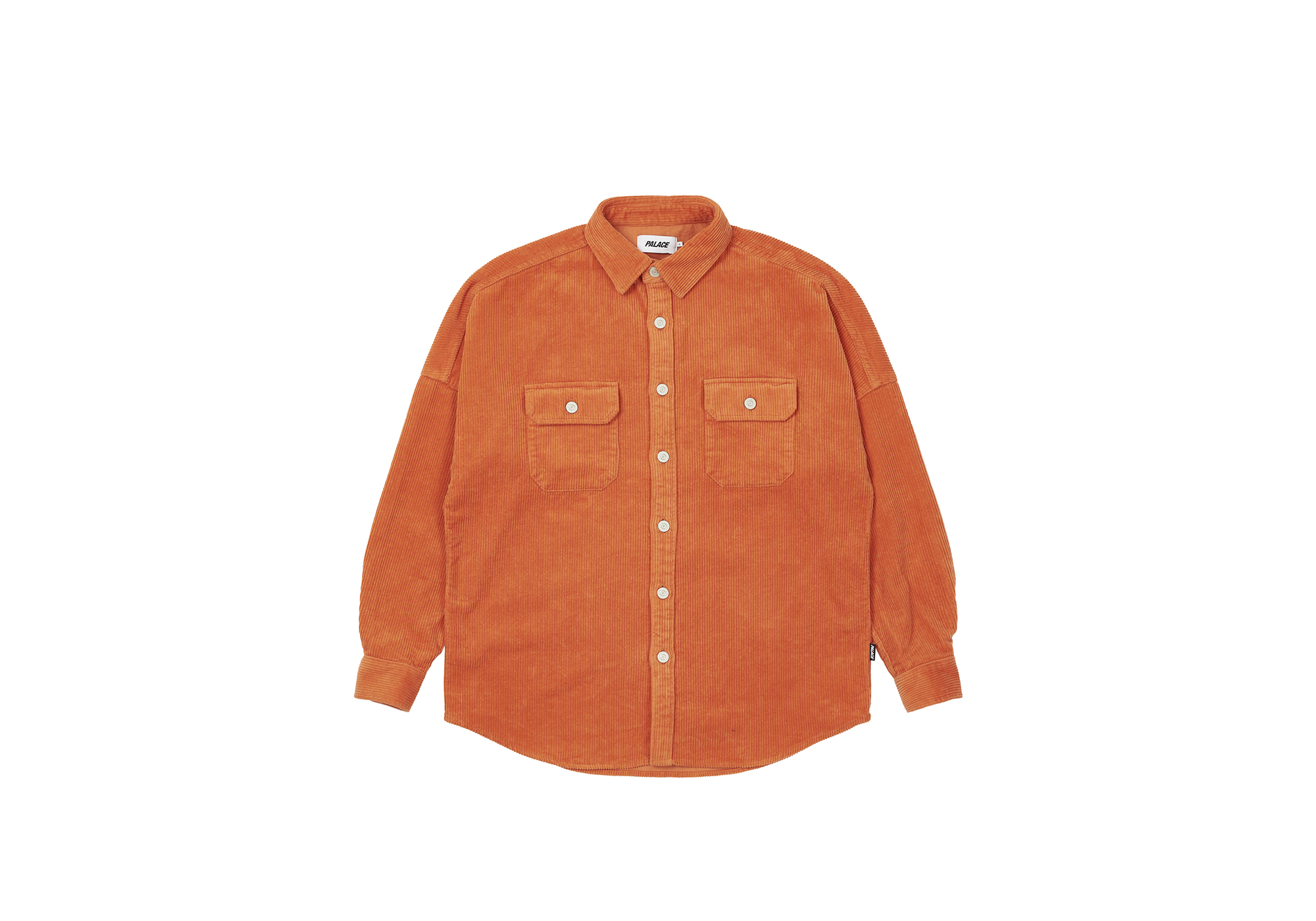WASHED DROP SHOULDER CORD SHIRT | PALACE SKATEBOARDS