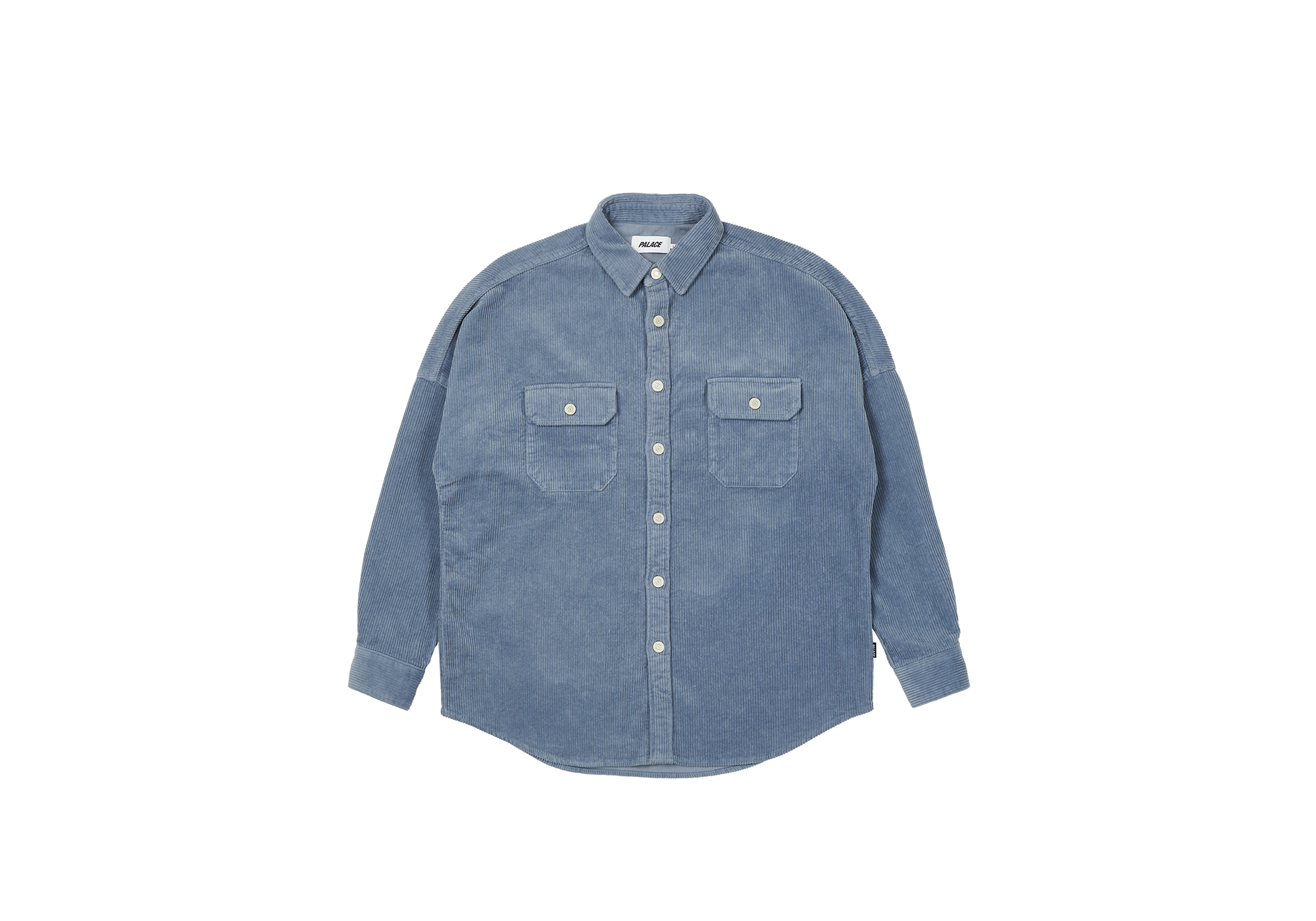 WASHED DROP SHOULDER CORD SHIRT | PALACE SKATEBOARDS