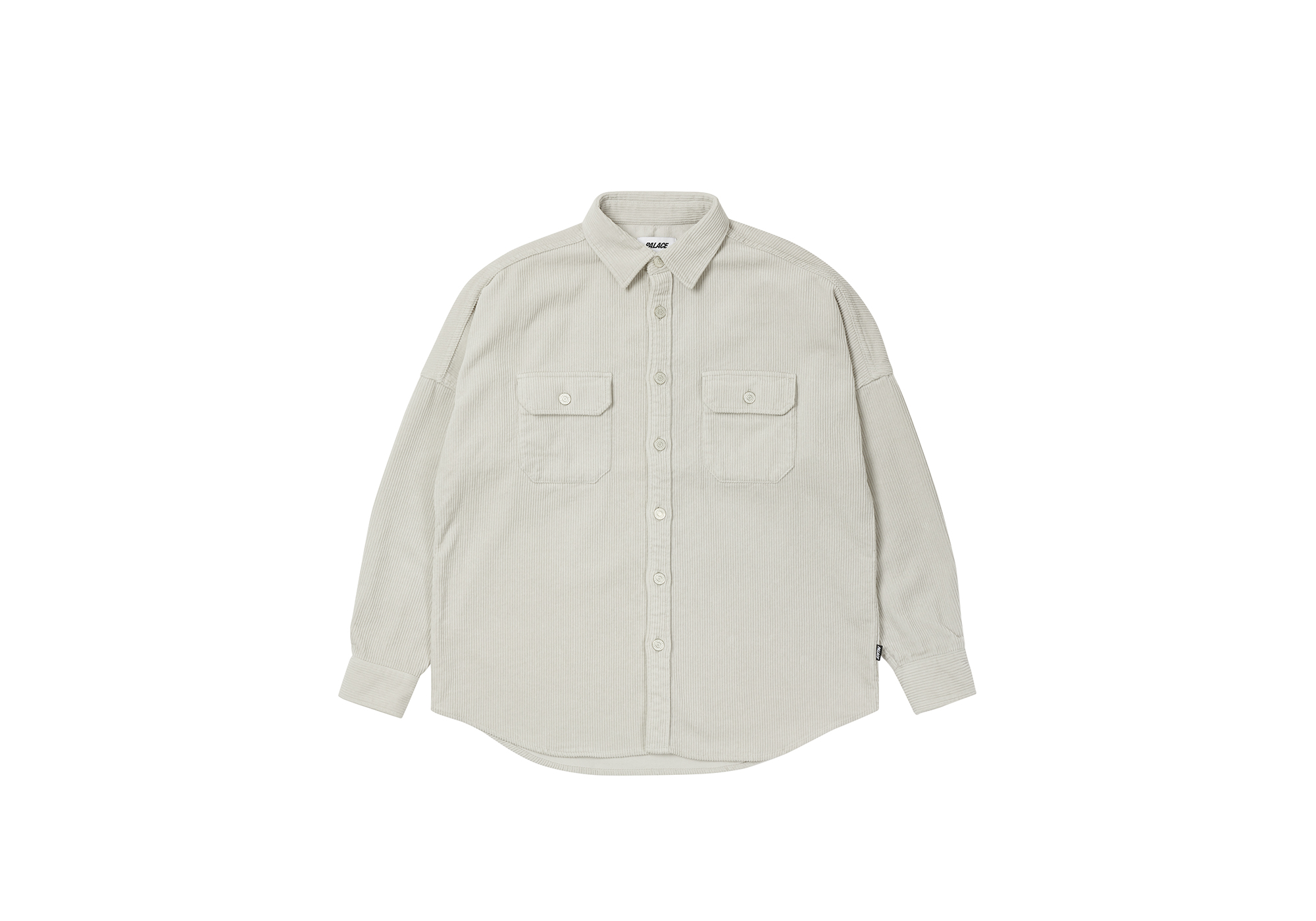 WASHED DROP SHOULDER CORD SHIRT | PALACE SKATEBOARDS