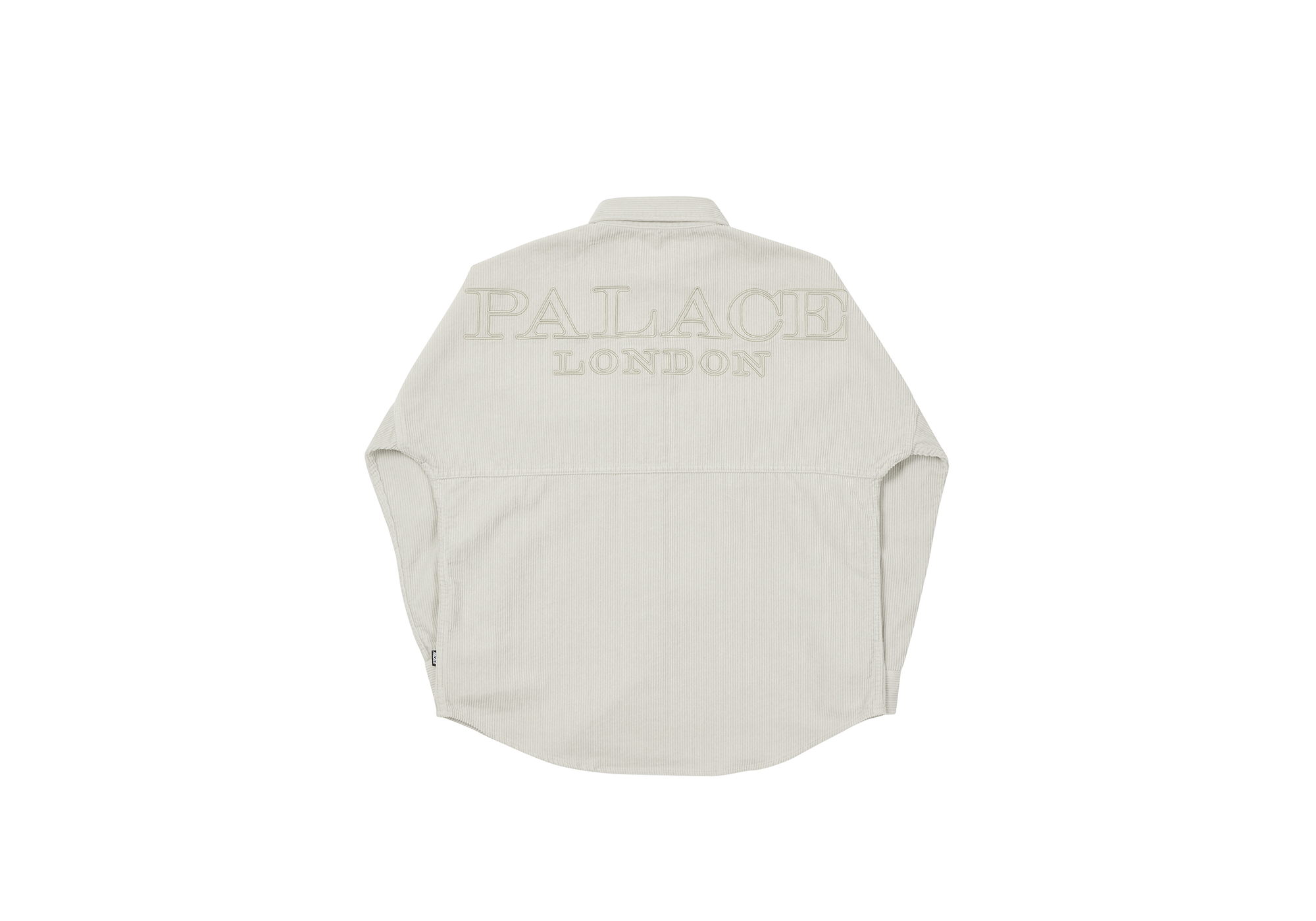 WASHED DROP SHOULDER CORD SHIRT | PALACE SKATEBOARDS