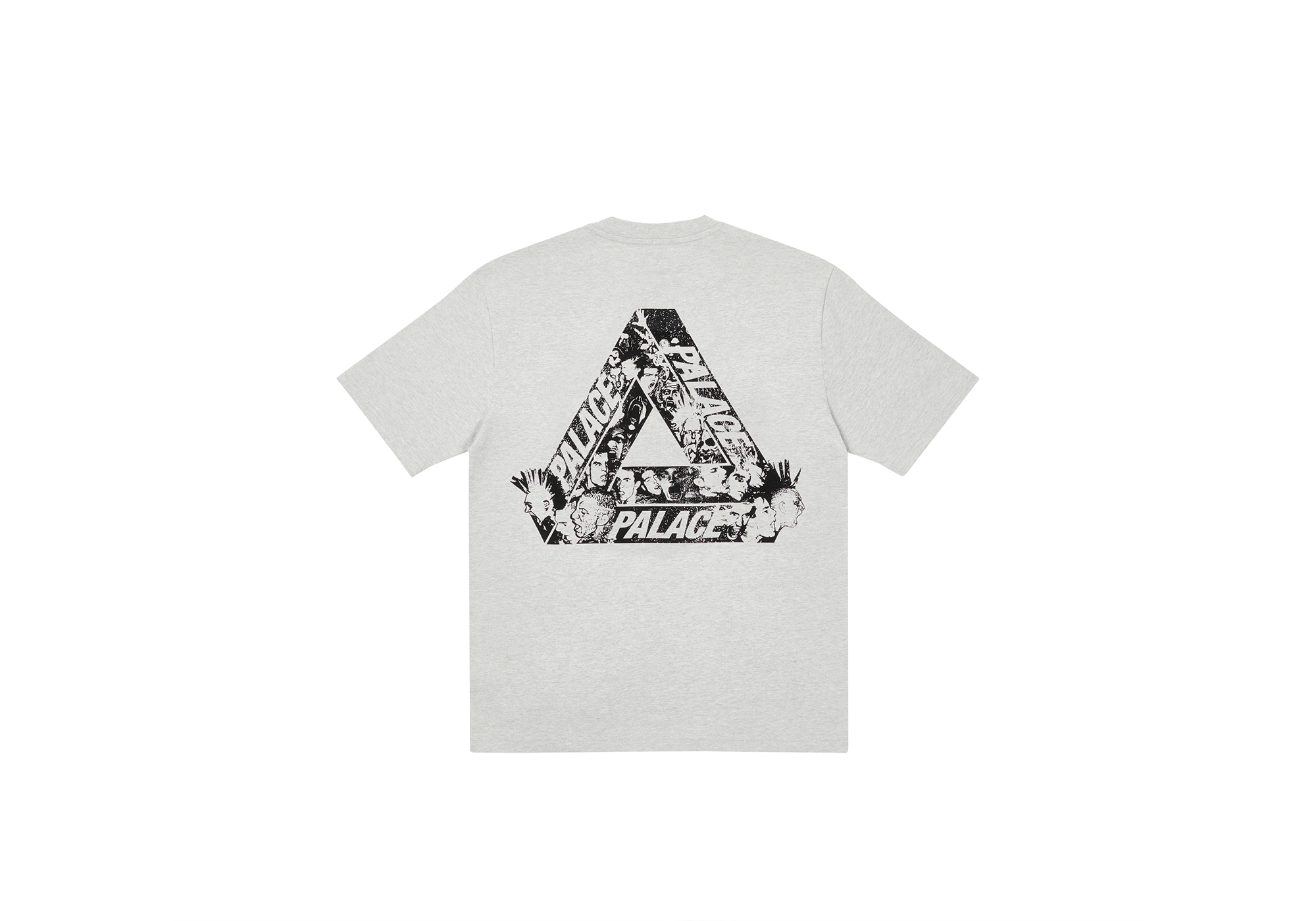 トップス palace TRI-STITCH CREW LIGHT GREY MARL Palace Tri-OG T-Shirt Grey Marl Men's - SS24 - US