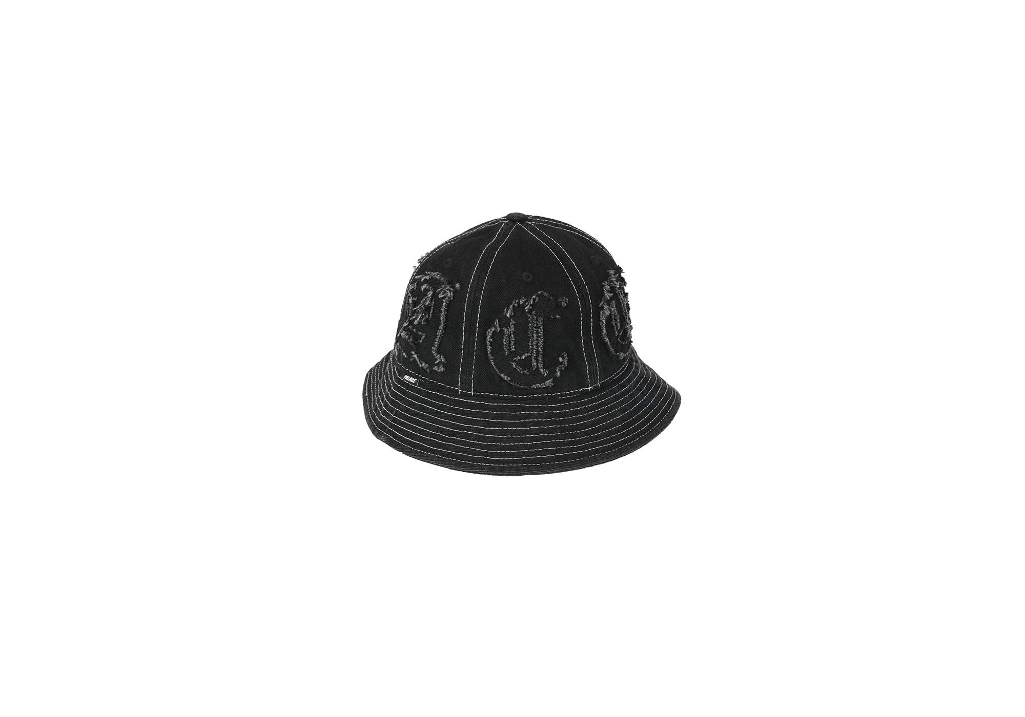 帽子 PALACE x NEEDLES Denim Bucket Hat \"Black Palace x Needles Denim Bucket Hat Black Men's - FW24 - US - 帽子