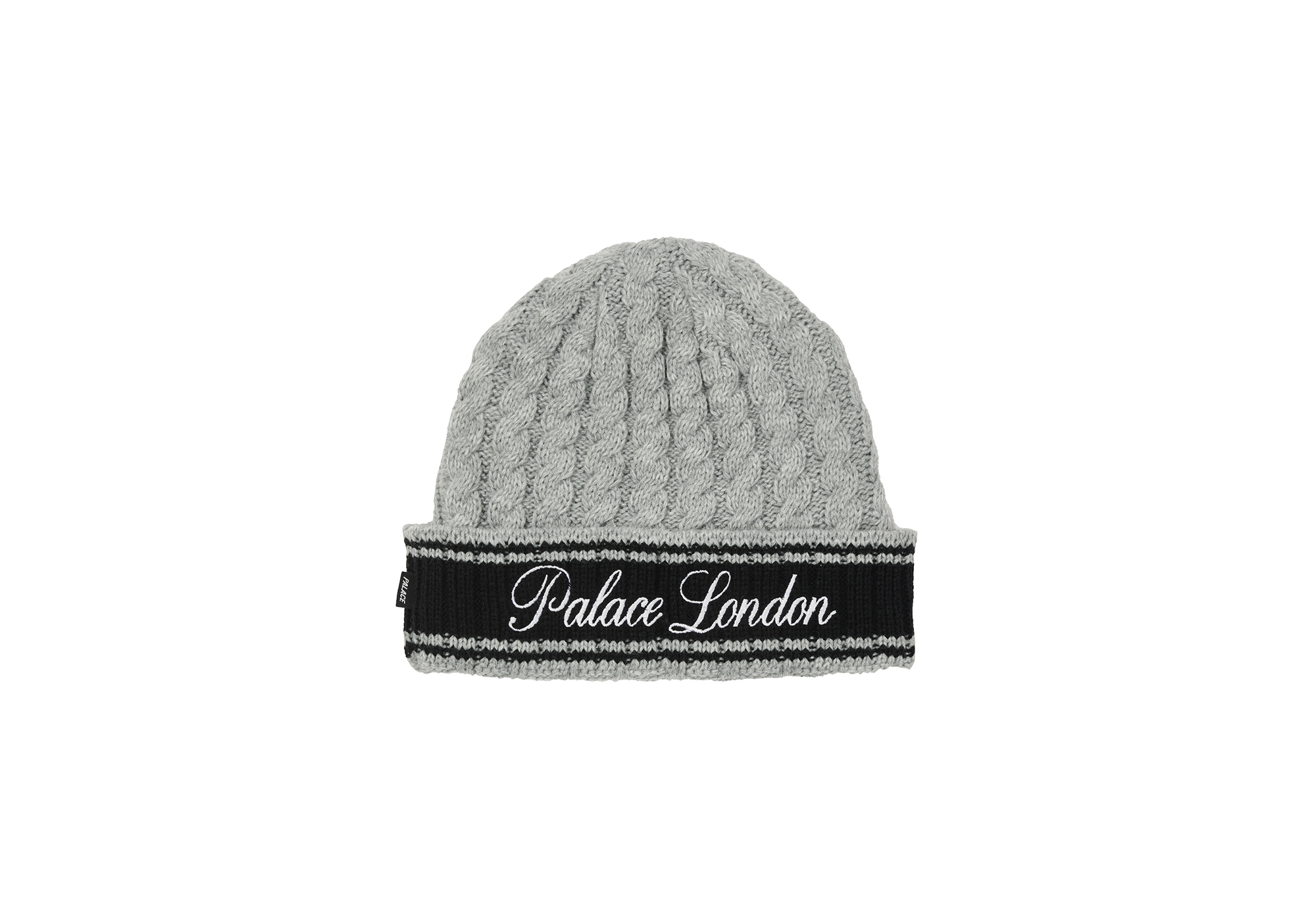 PALACE LONDON ストライプニット帽 PALACE LONDON CABLE KNIT BEANIE | PALACE SKATEBOARDS