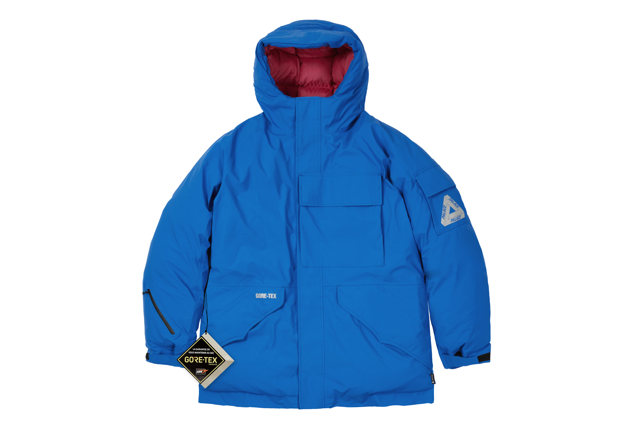 Palace Gore-Tex Cargo Down Parka Black Men's - FW23 - US