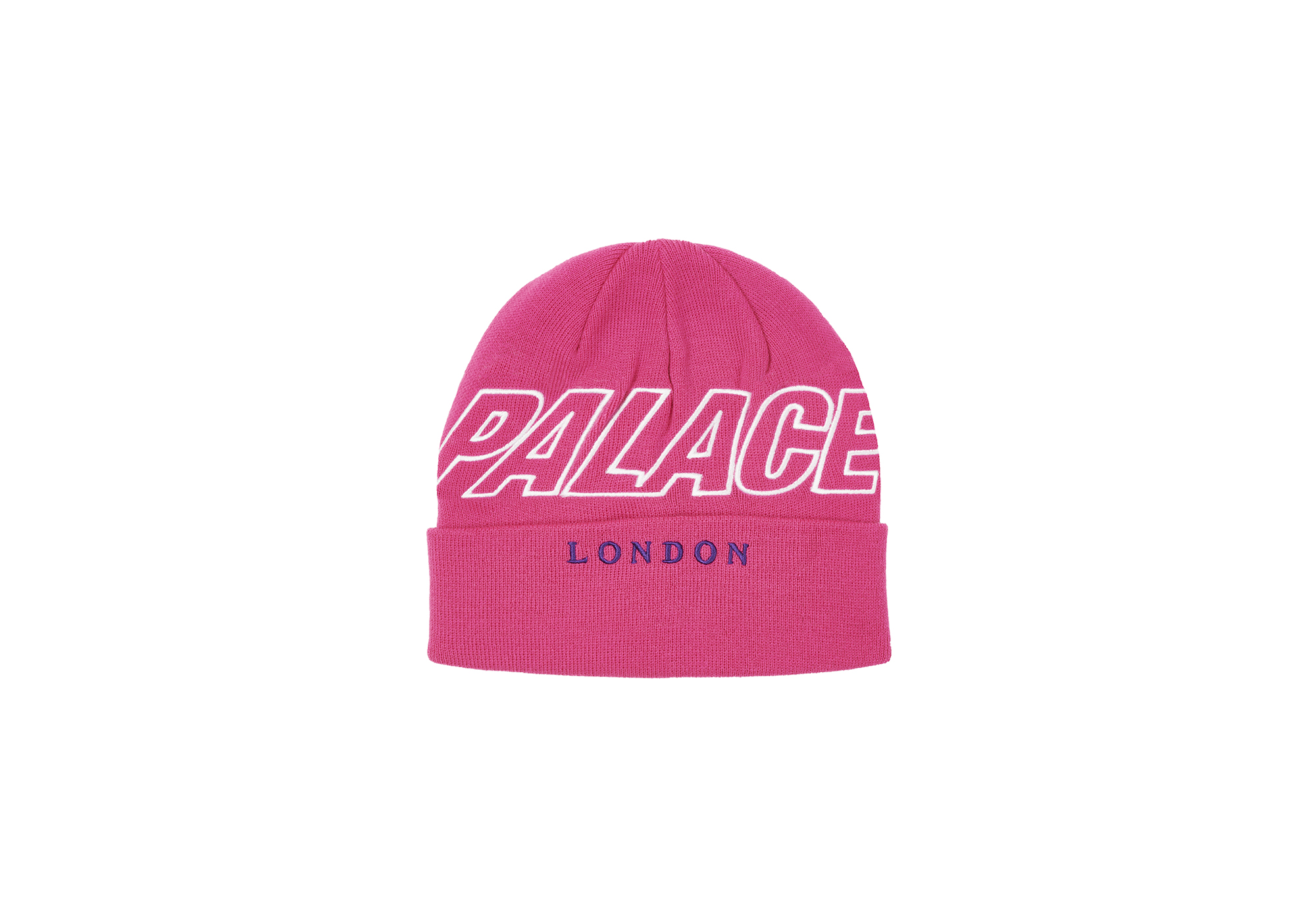 Palace P-London Beanie Brown - FW21 - US