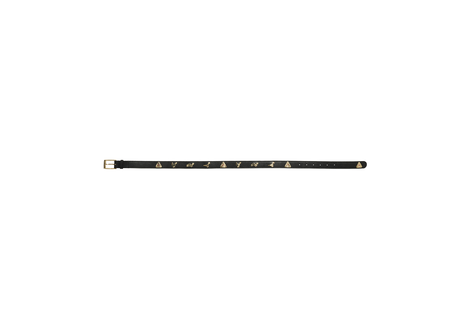小物 Palace Skate Belt 'Black Palace Font Skate Belt Black - Autumn 2023 - Palace Community