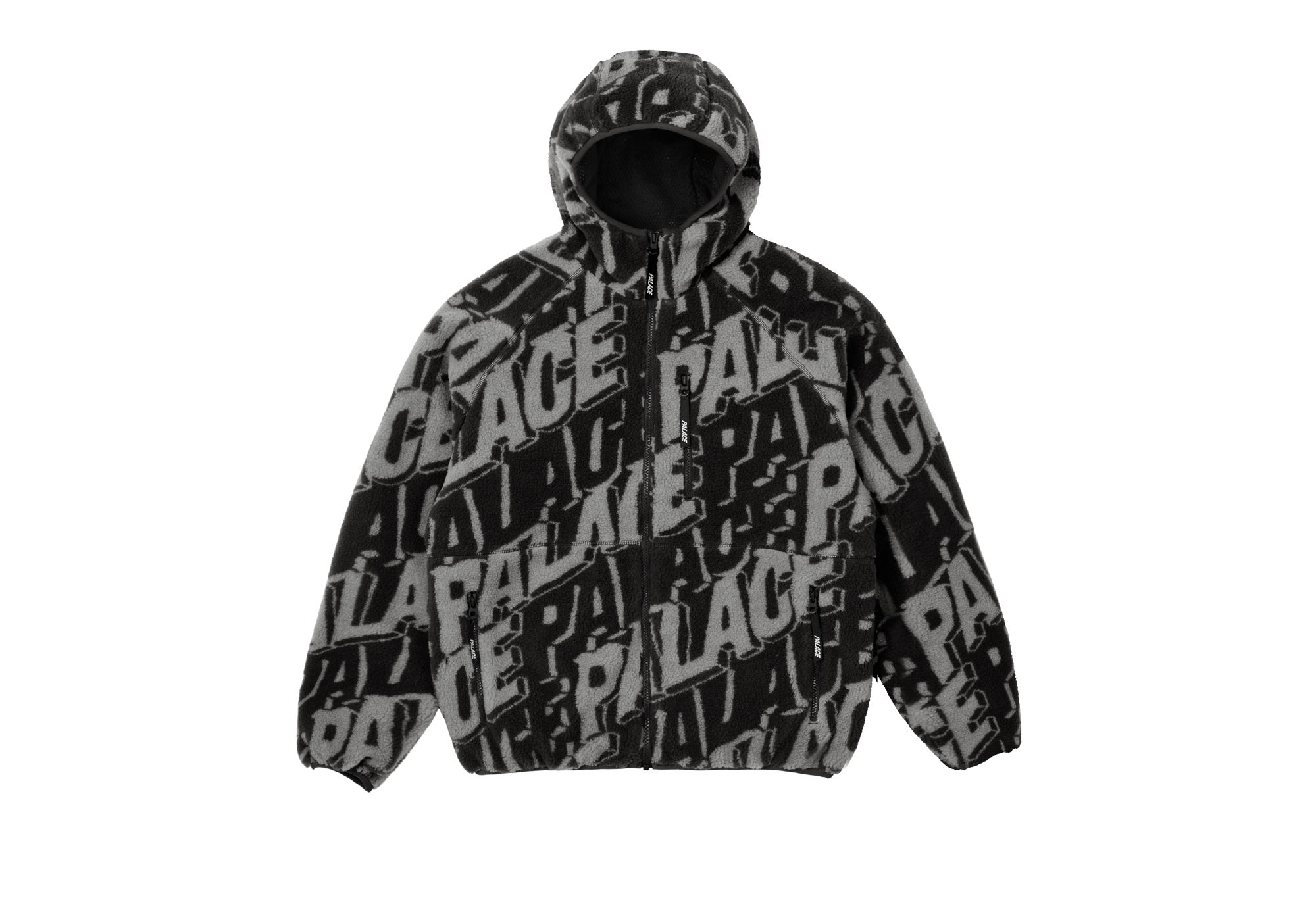 JACQUARD FLEECE HOODED JACKET | PALACE SKATEBOARDS