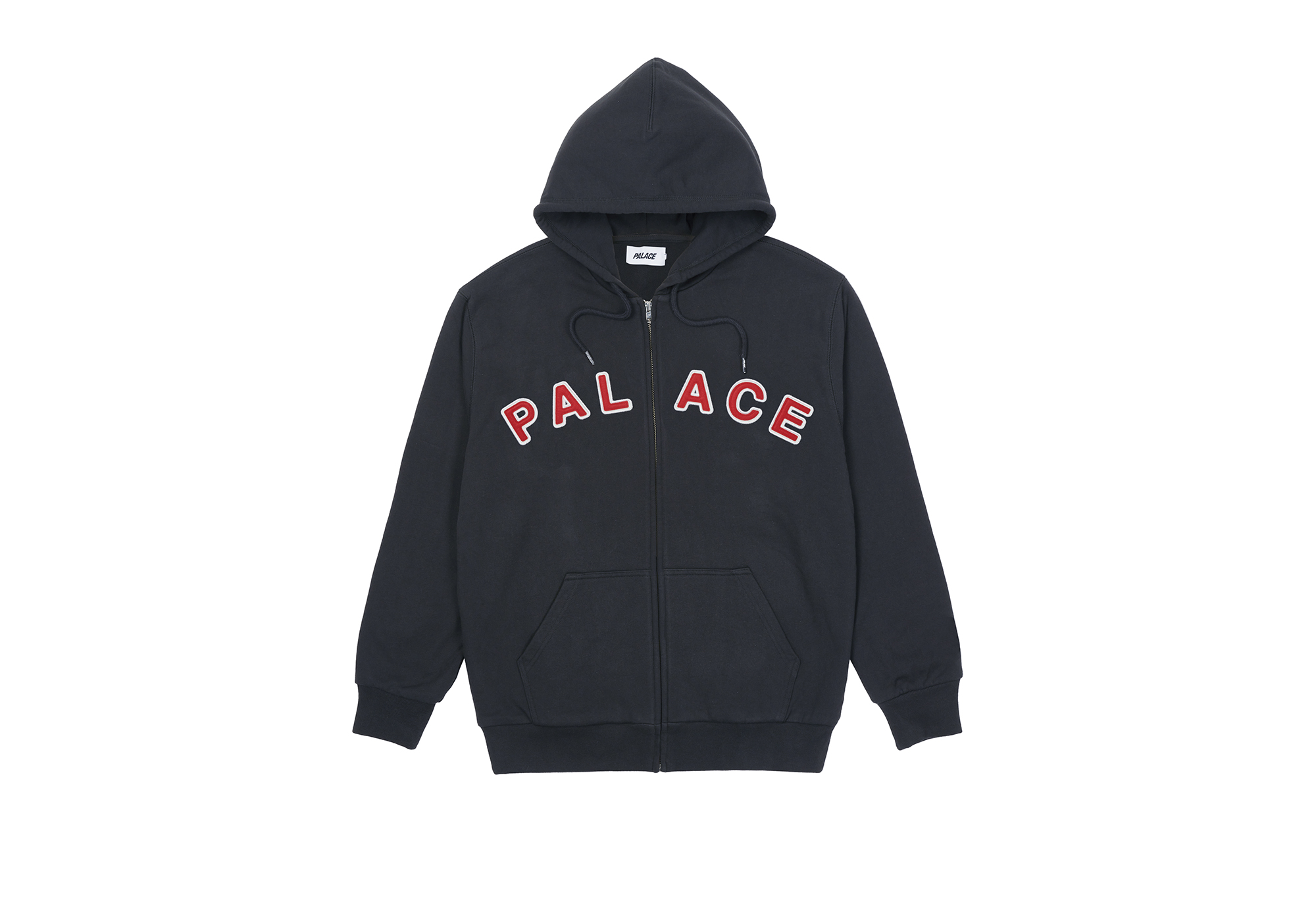 FELT LETTERS ZIP HOOD | PALACE SKATEBOARDS
