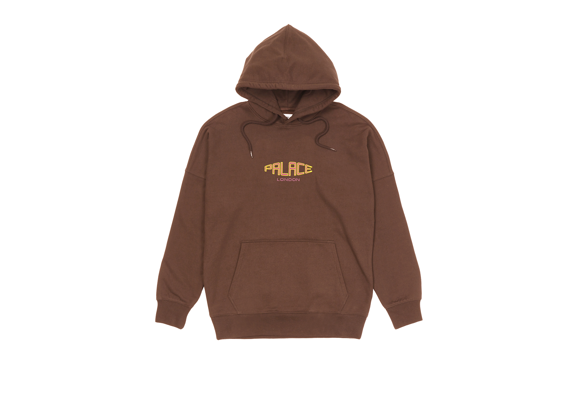 SPACED LOGO DROP SHOULDER HOOD | PALACE SKATEBOARDS