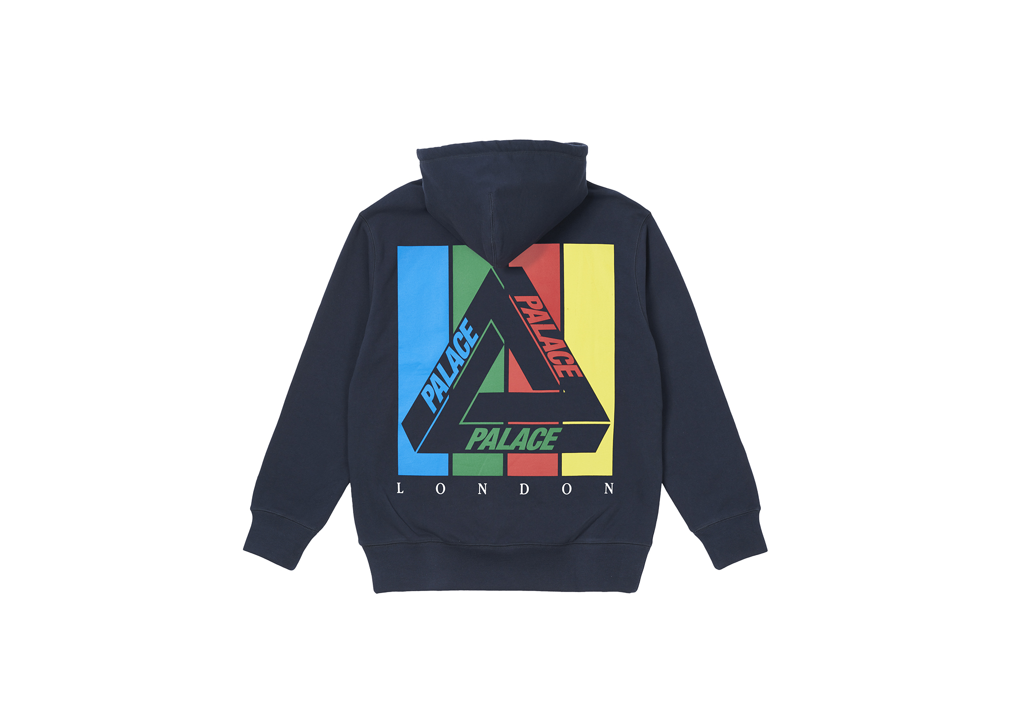トップス palace skateboard TRI-GRAM HOOD NAVY Palace Skateboards Basically A Hood Hoodie Men's in Navy