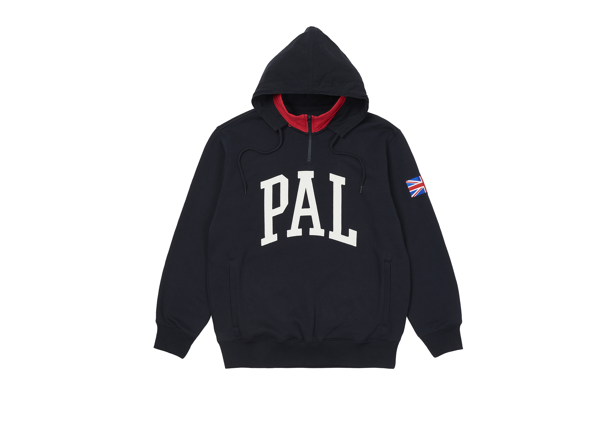 トップス PALACE SKATEBOARDS Zip Sweater NAVY Palace Pal GB 1/4 Zip Navy Men's - SS22 - US