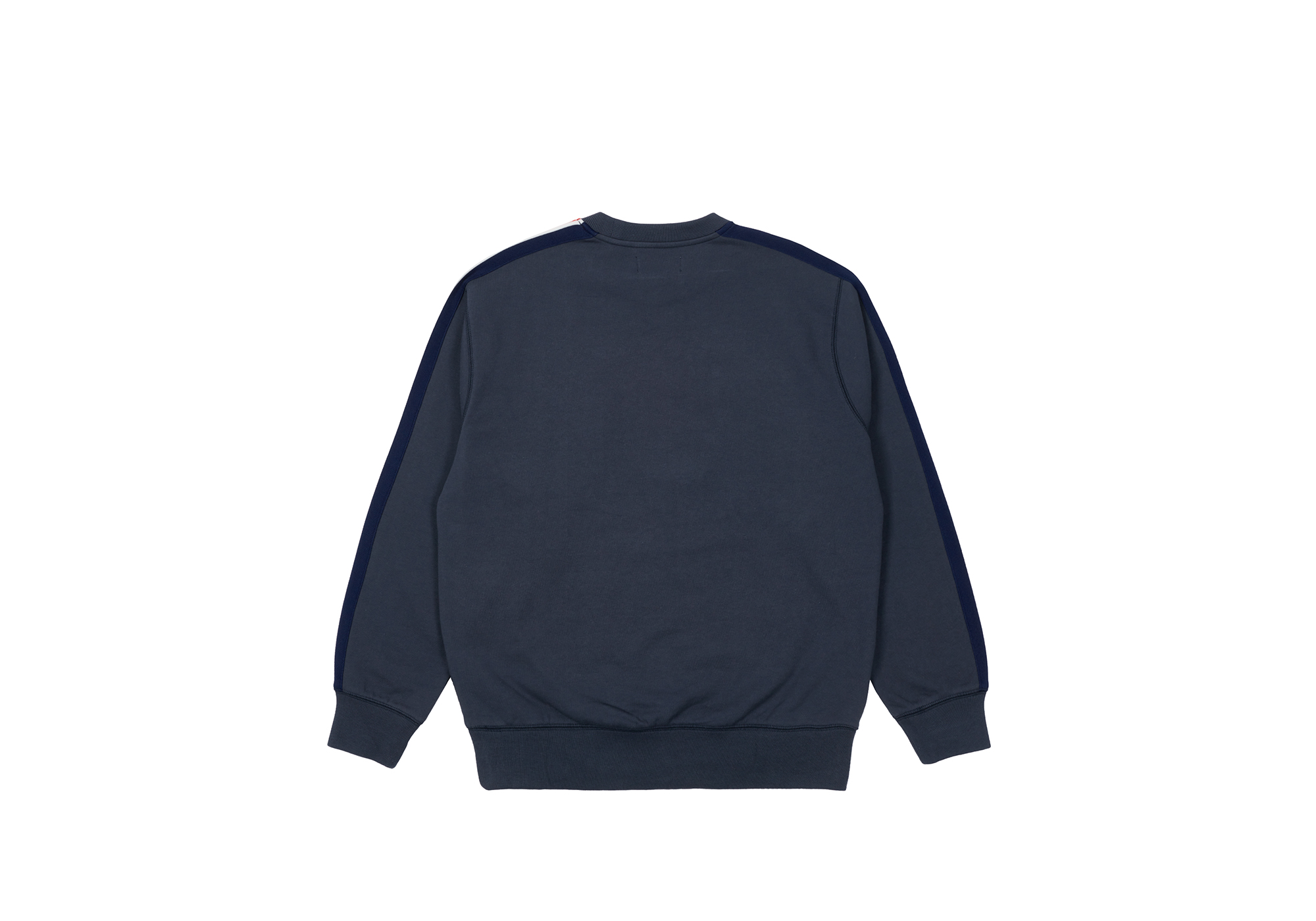 PALACE FLAG STRIPE CREW Lサイズグレージェニー着用