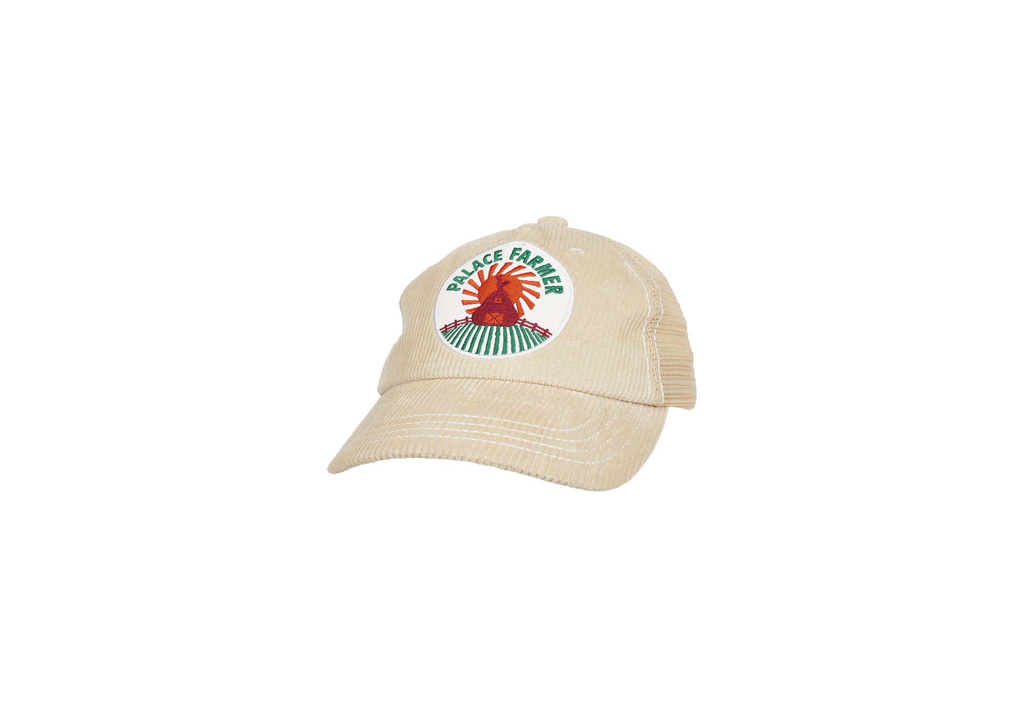 PALACE NEIGHBORHOOD MESH TRUCKER CAP TAN Palace x Neighborhood