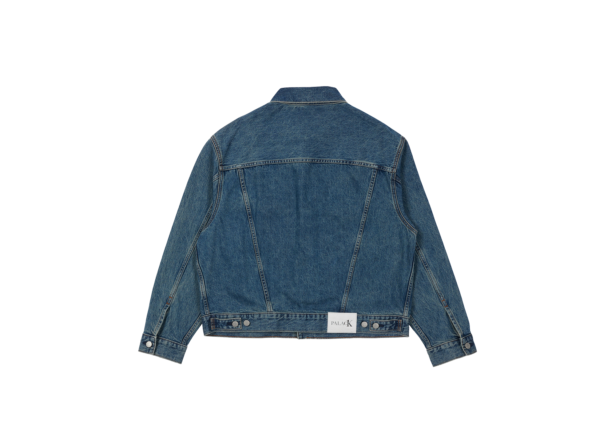 ジャケット・アウター Palace CK1 Relaxed Trucker Denim Jacket Palace CK1 Relaxed Trucker Denim Jacket Midstone Black Men's