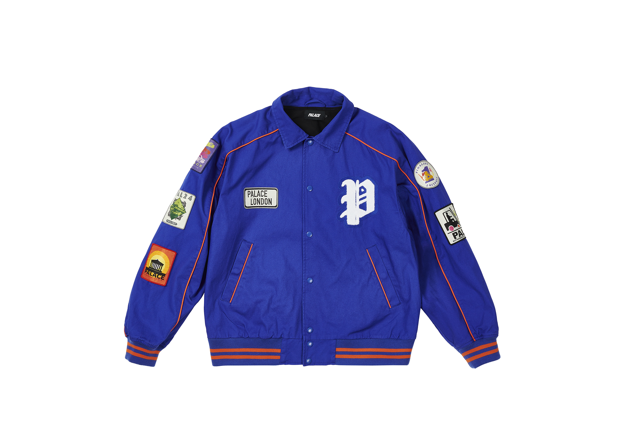 PATCHES COTTON BOMBER | PALACE SKATEBOARDS PATCHES COTTON BOMBER | PALACE SKATEBOARDS