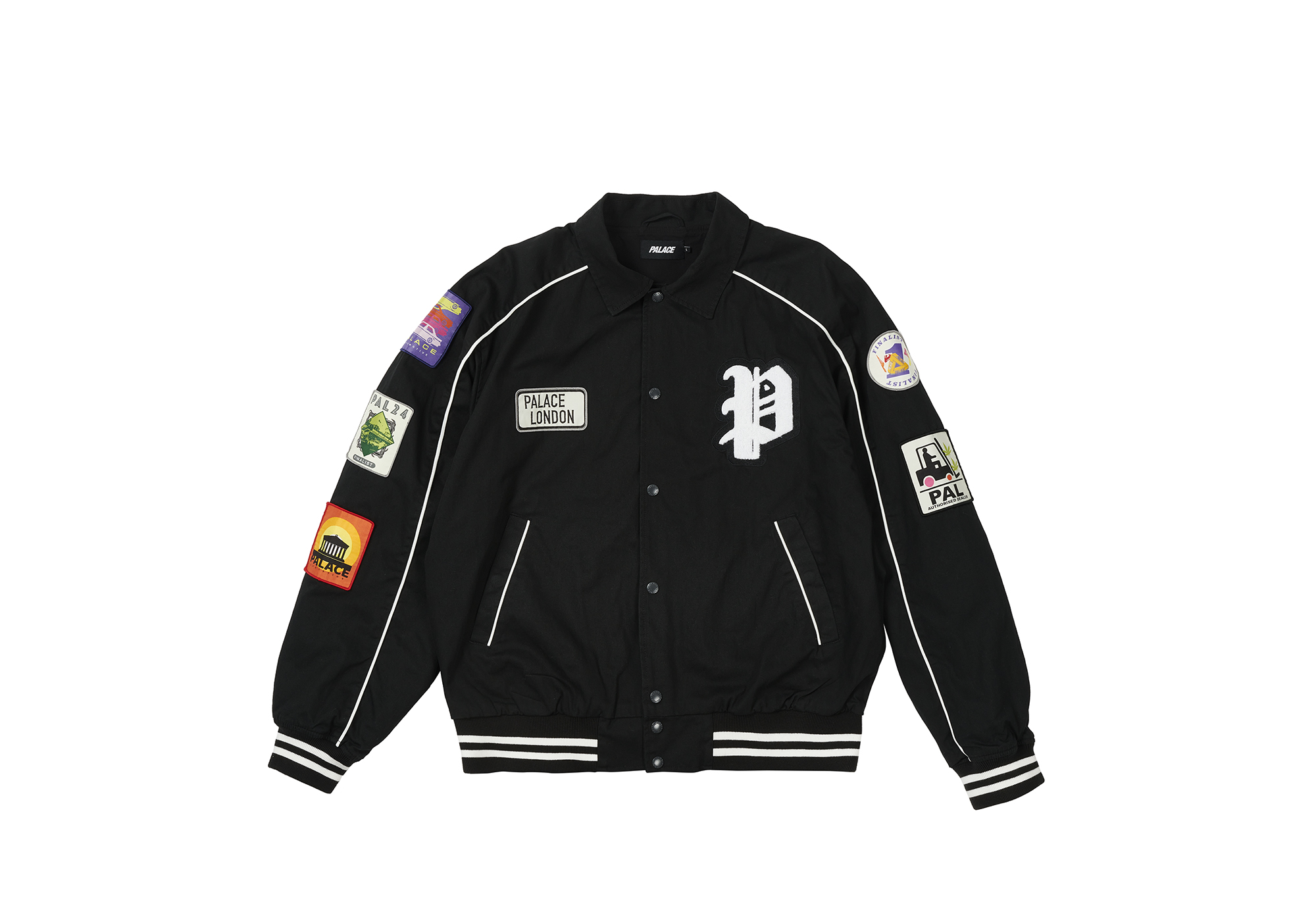 palace patches cotton bomber スタジャン 1734537620-