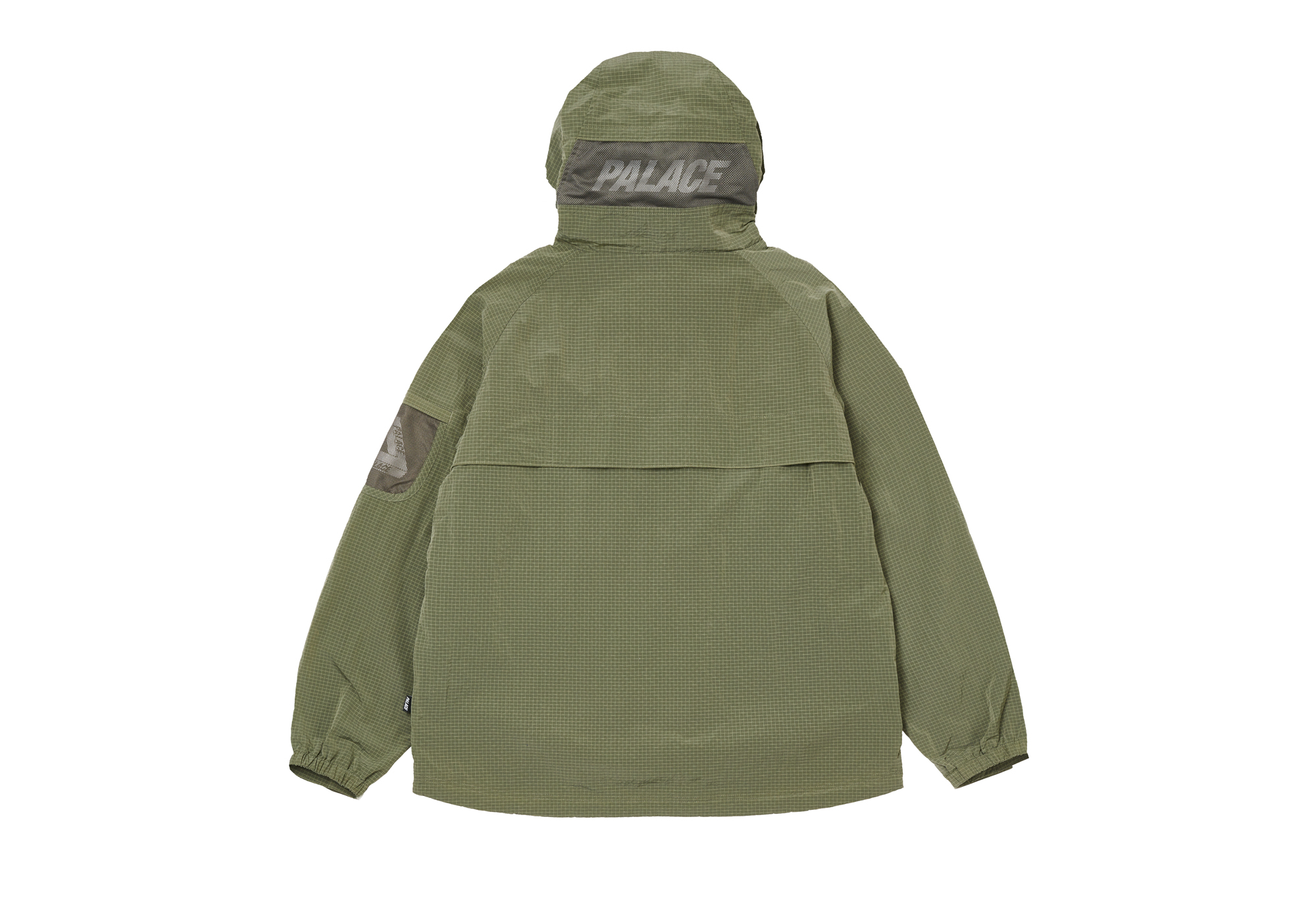 palace cripstop grid jacket ナイロン ジャケット Palace Cripstop Grid Jacket Black Men's - SS22 - GB