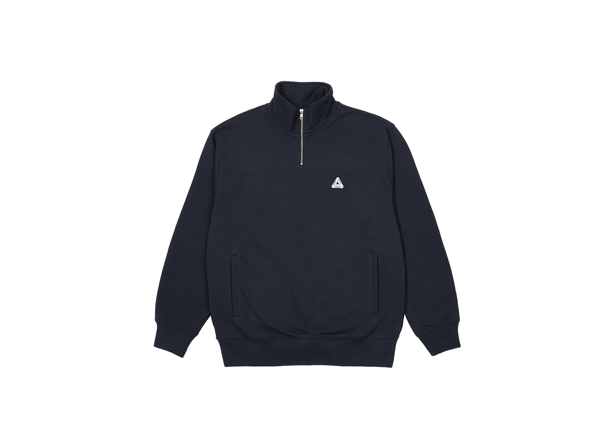PALACE ハーフジップスウェットREFLECTO 1/4 ZIP NAVY REFLECTO 1/4 ZIP | PALACE SKATEBOARDS