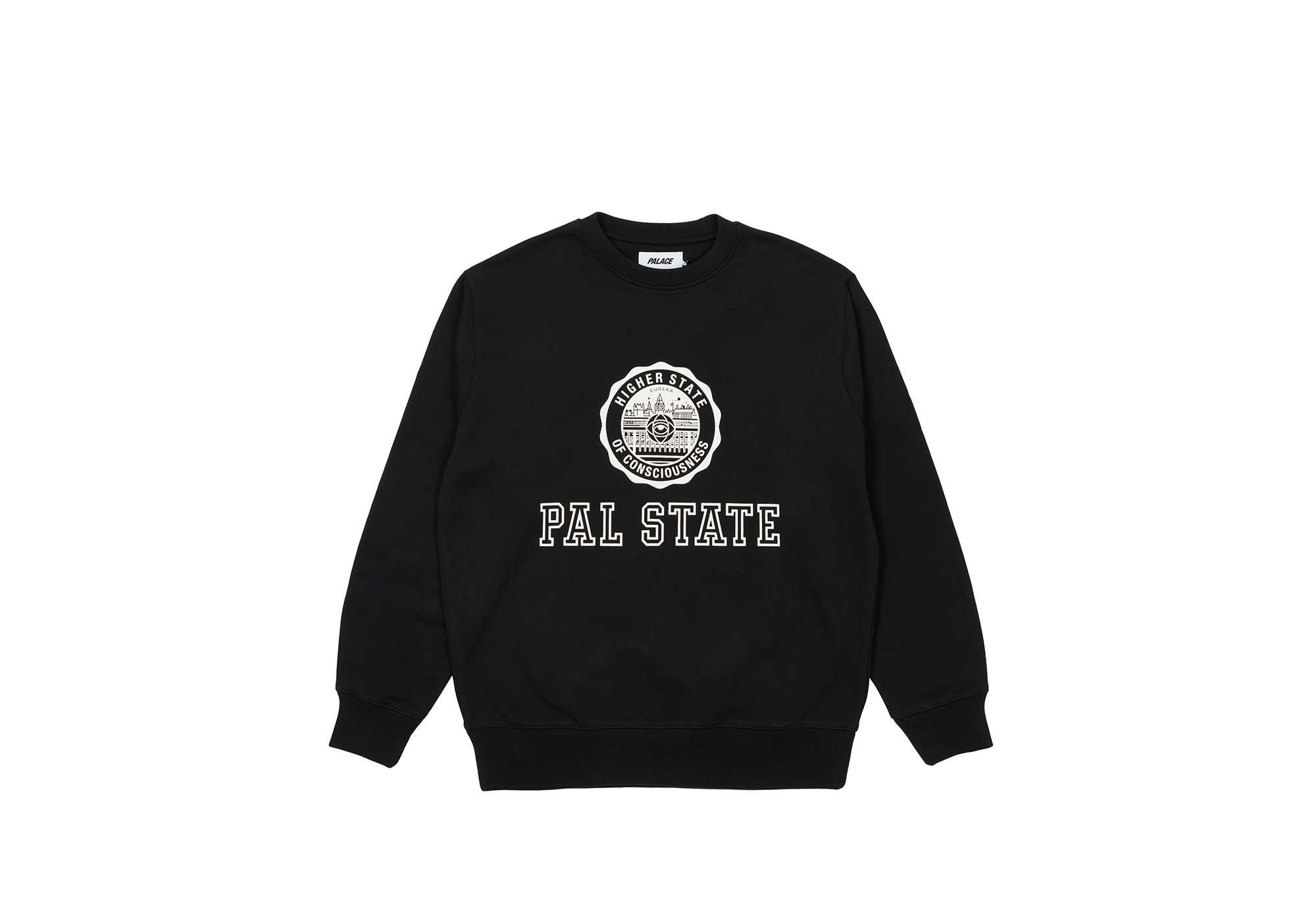 希少 Palace skateboard Pal Pal Crew Black PAL STATE CREW | PALACE SKATEBOARDS