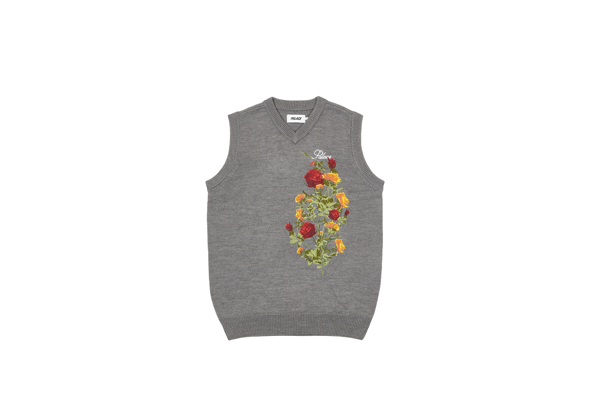 トップス Palace skateboards argyle knit vest Buy Palace Argyle Knit Vest 'Black/Grey' - P25KW025 | GOAT