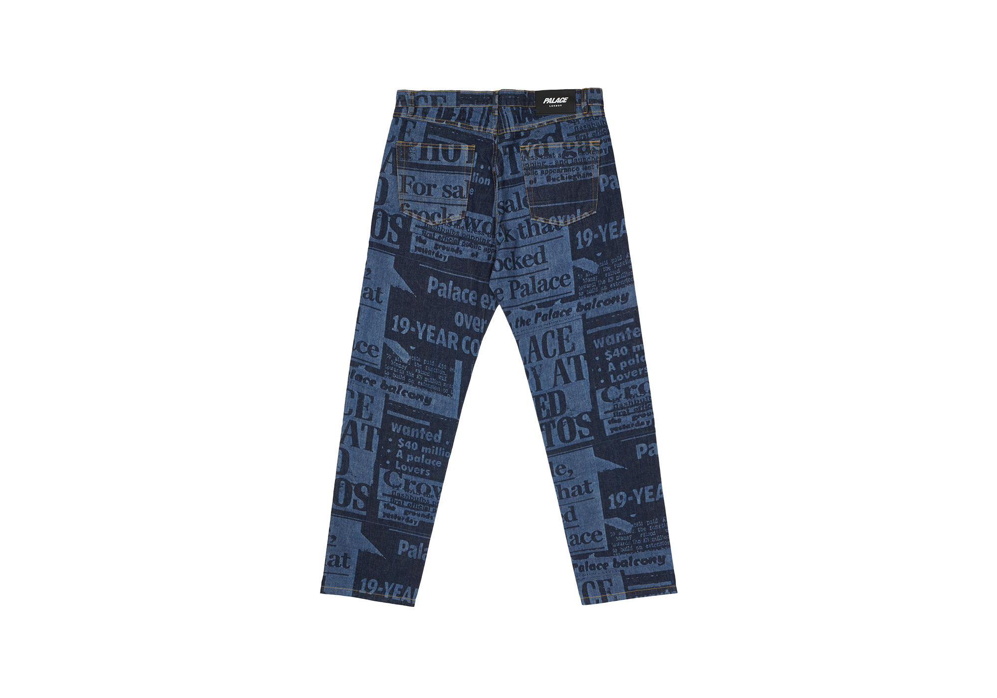 新品未使用】 22FW Palace Tabloid Denim Jean TABLOID DENIM JEAN 