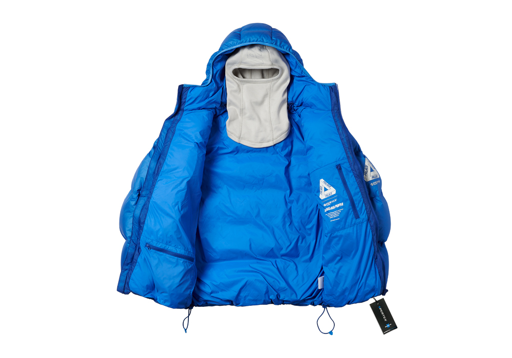 ジャケット・アウター PALACE PERTEX FROST BALACLAVA PUFFA Palace Pertex Frost Balaclava Puffa Black Men's - FW22 - US