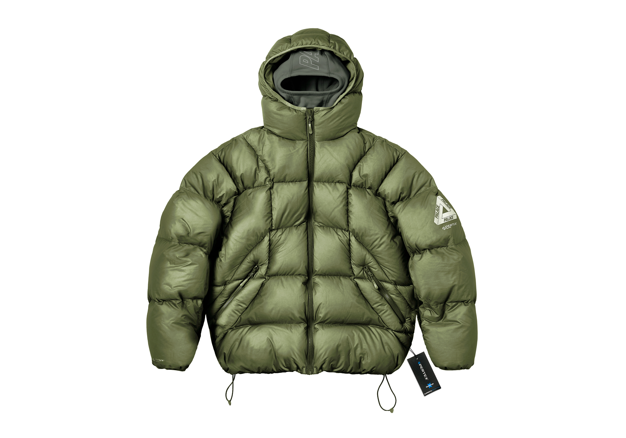 ジャケット・アウター PALACE PERTEX FROST BALACLAVA PUFFA Palace Pertex Frost Balaclava Puffa Blue Men's - FW22 - US