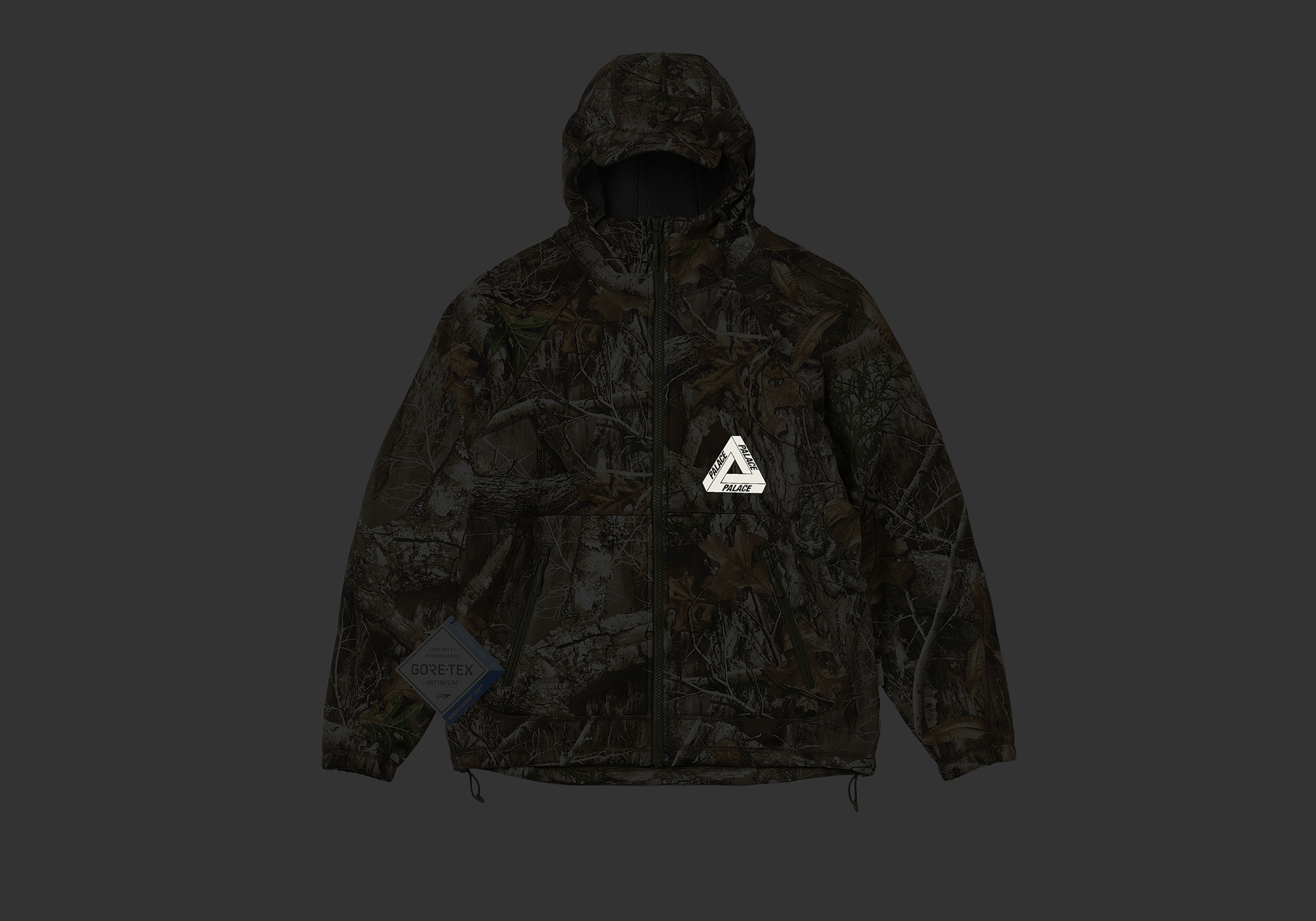 ジャケット・アウター PALACE Gore-Tex Infinium Jacket \"Black Palace Gore-Tex Infinium P-Tech Jacket Black Men's - FW21 - US