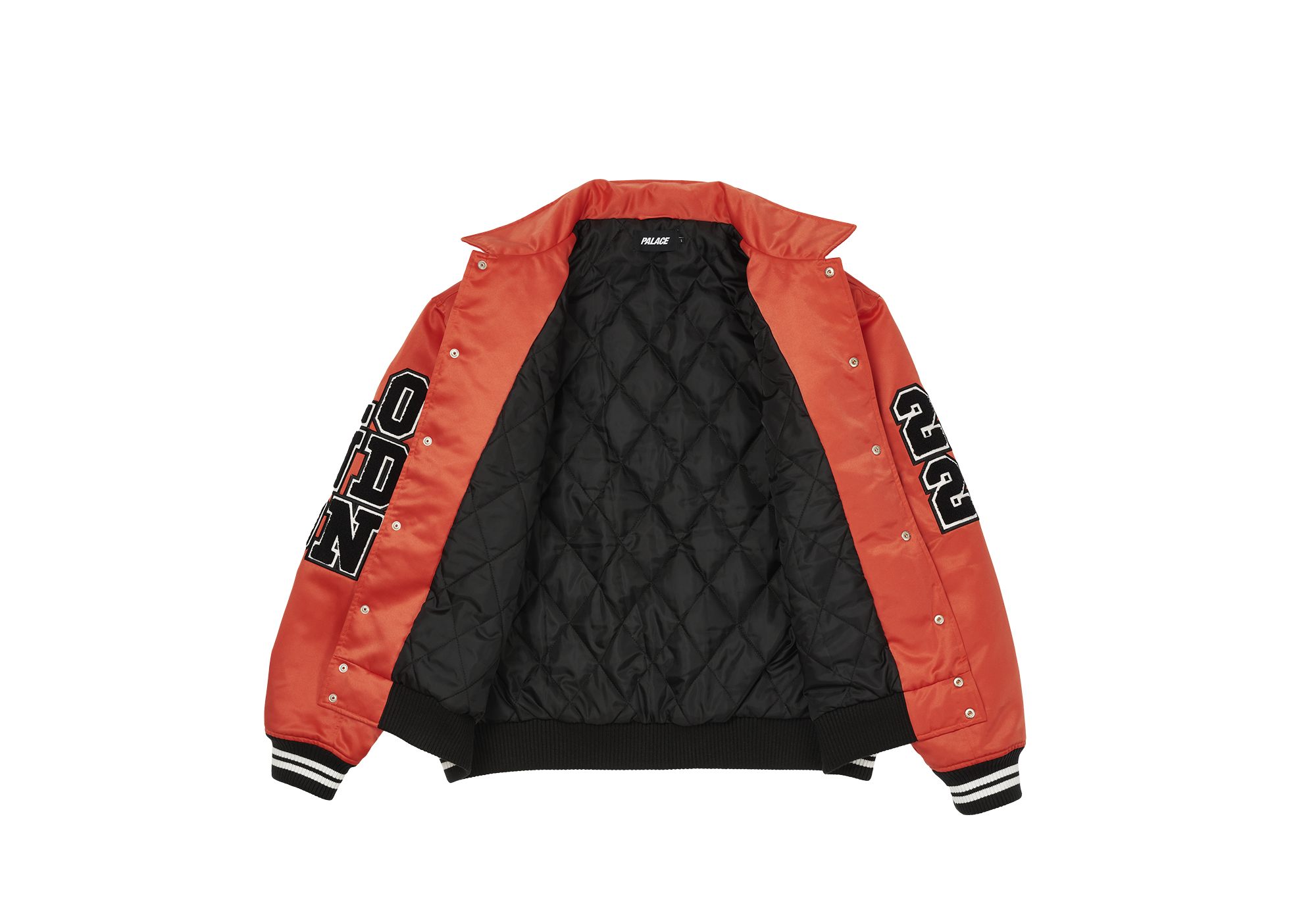SATIN VARSITY JACKET | PALACE SKATEBOARDS